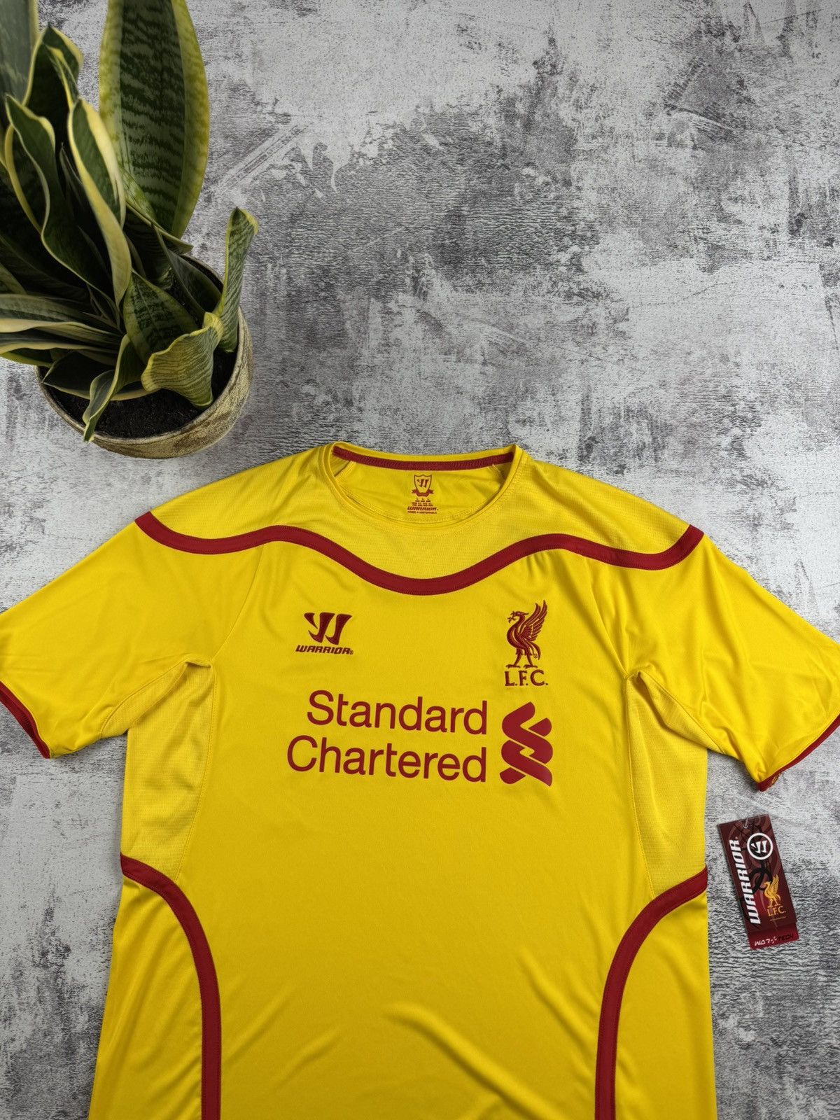 Warrior Liverpool 2014/2015 NEW Away Football Shirt Jersey Kit Size US L / EU 52-54 / 3 - 6 Thumbnail