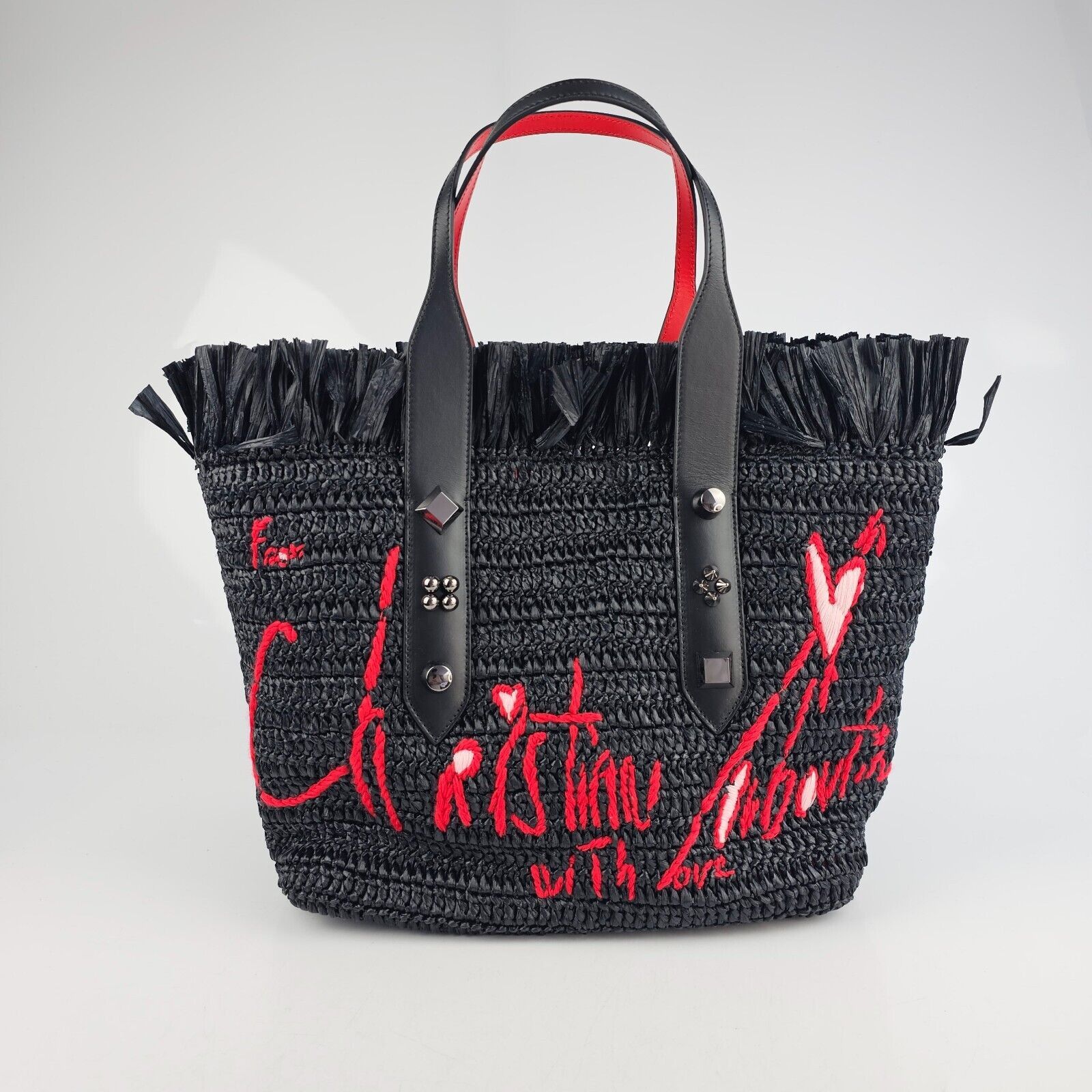 os11x0124 Size: OS Tote Bag in Black Multi