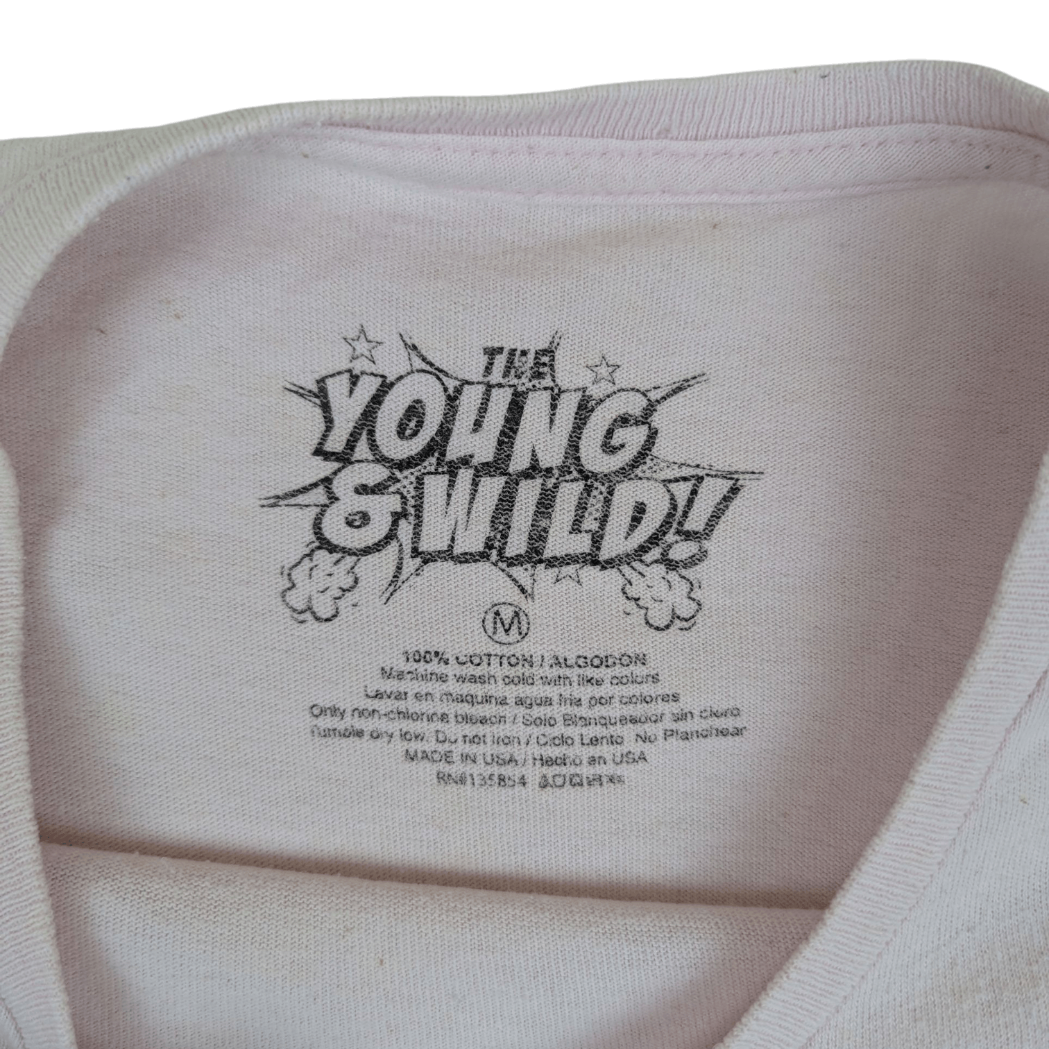 Band Tees THE YOUNG & WILD Cali Vibes Ska Reggae Festival Music Tee Size US M / EU 48-50 / 2 - 9 Thumbnail