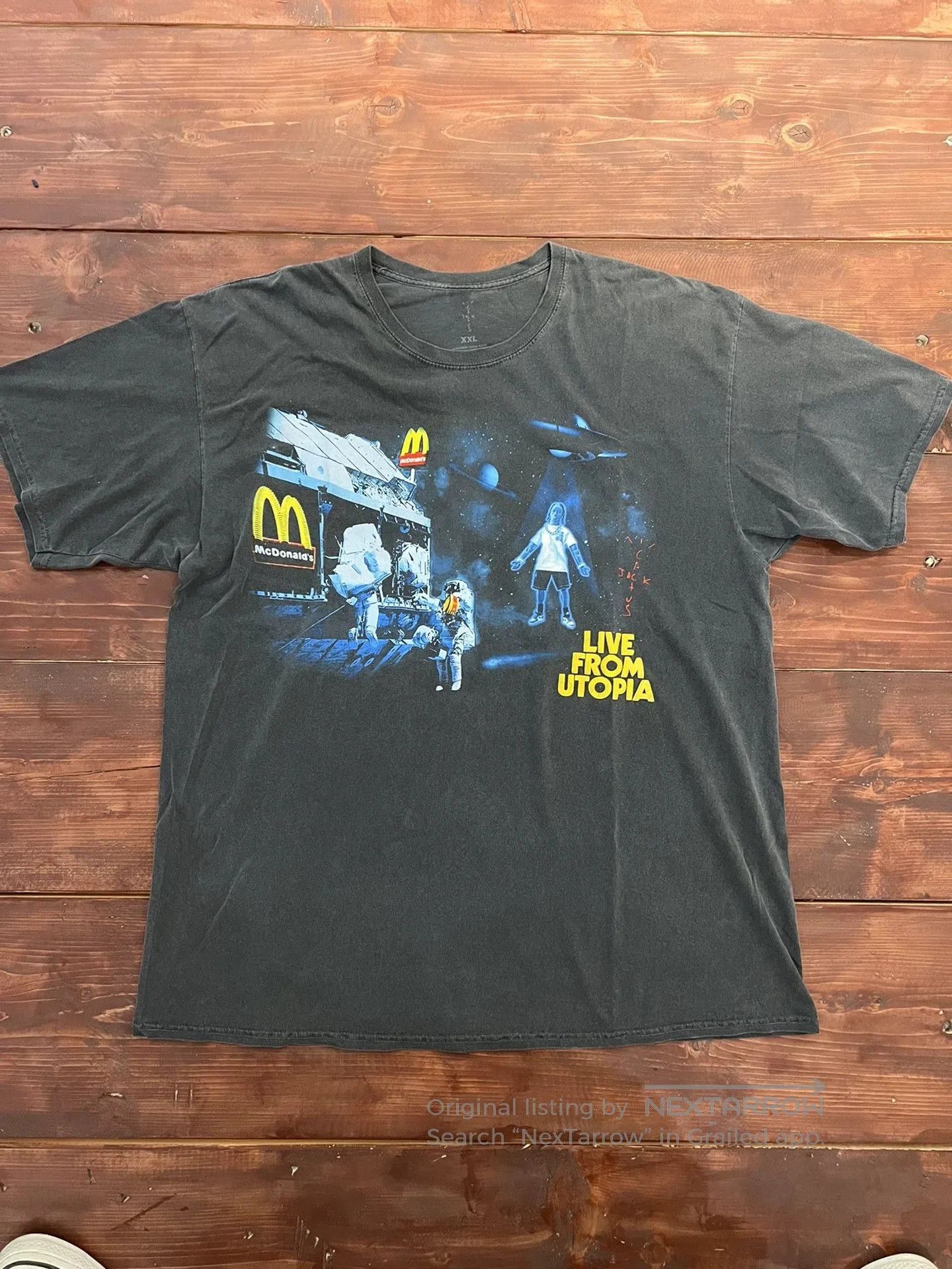 Travis Scott travis scott cactus jack x mcdonald t-shirt. Size US XXL / EU 58 / 5 - 1 Thumbnail
