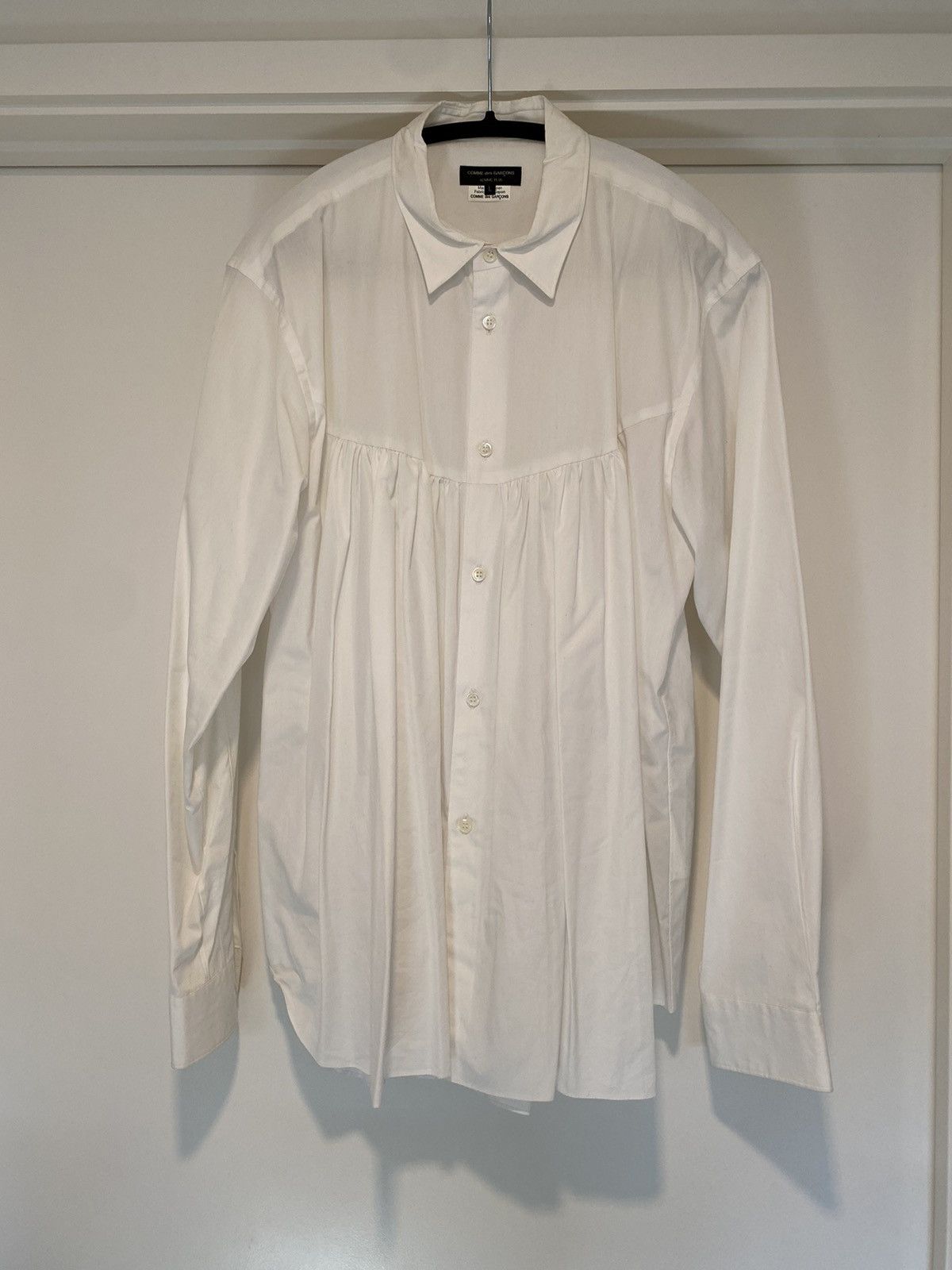 CDG Homme Plus - Broad Front Pleats Shirt