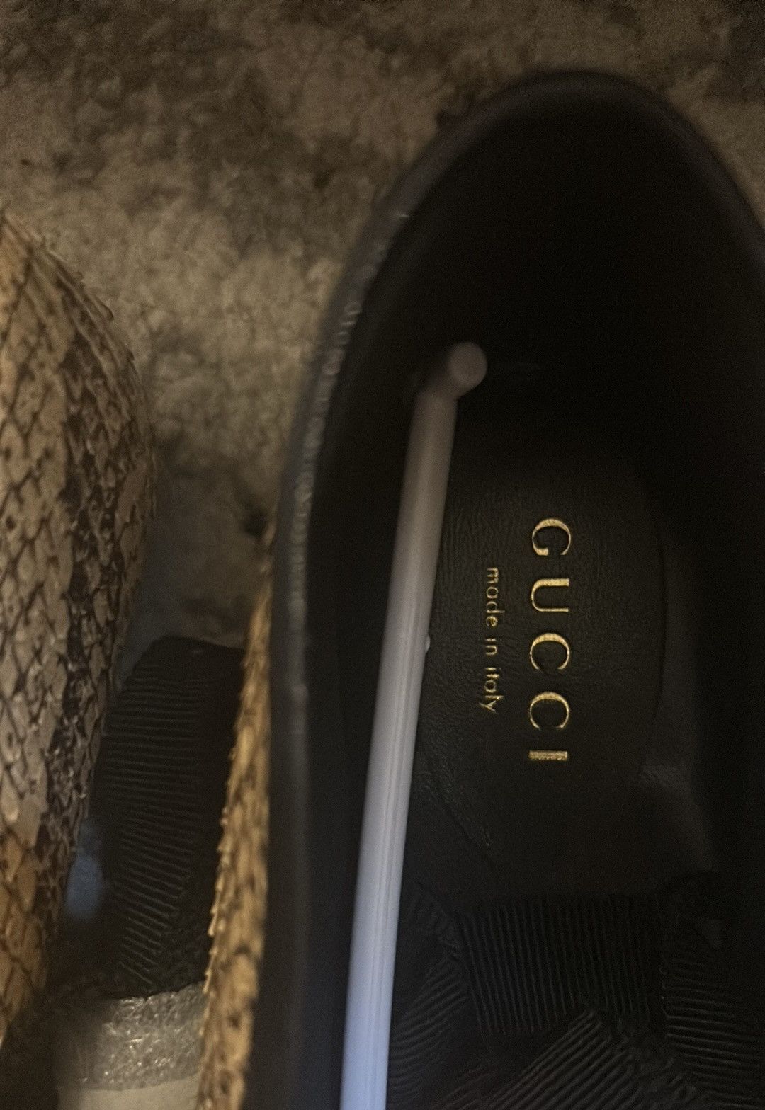 Gucci Gucci Evi Snakeskin Phyton Ballet Flats Size US 10.5 / IT 40.5 - 5 Thumbnail