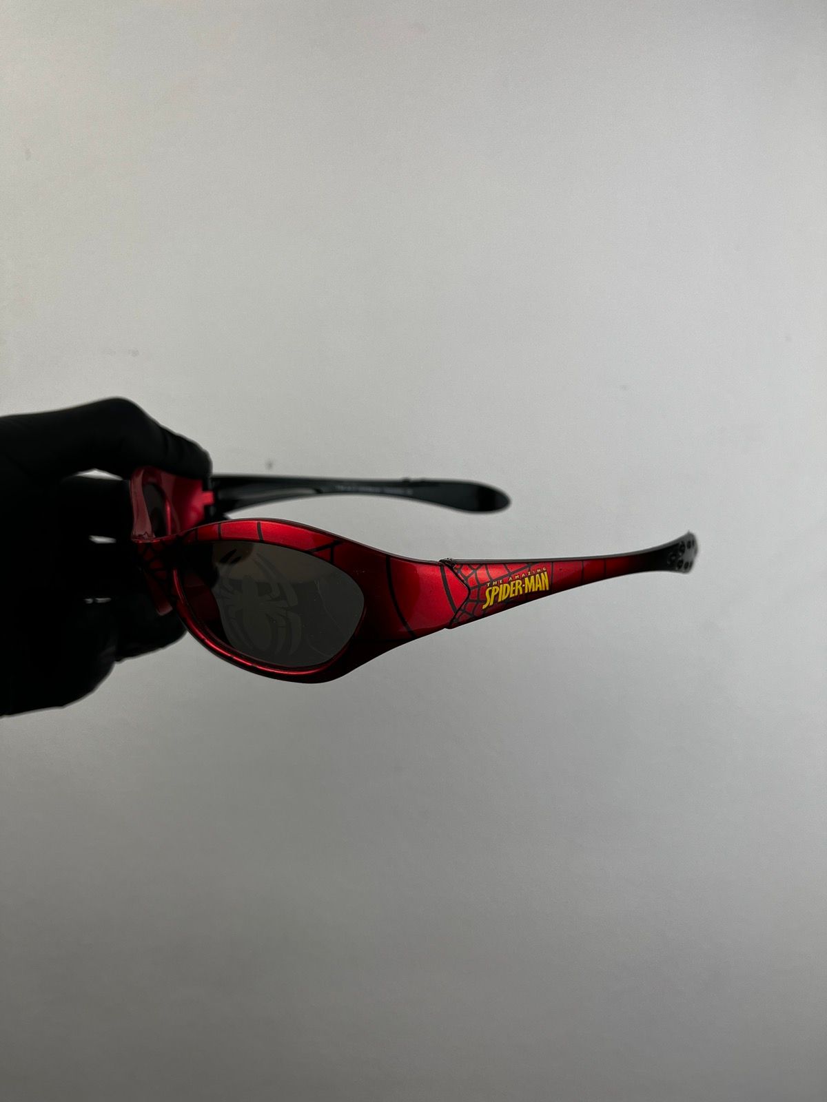 Pre-owned Marvel Comics X Vintage 2008 Sunglasses Amazing Spider-man Very Y2k In Red