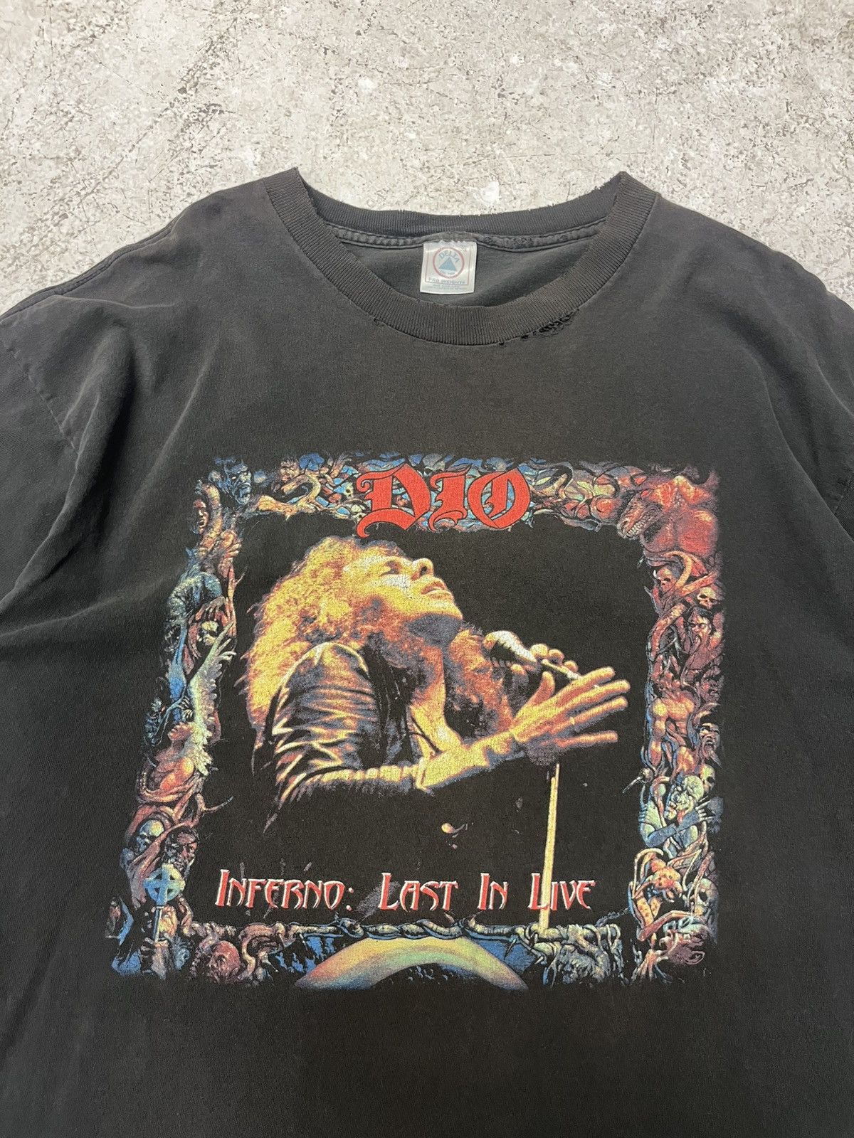 Band Tees Black 1998 dio band tee Size US XL / EU 56 / 4 - 1 Thumbnail