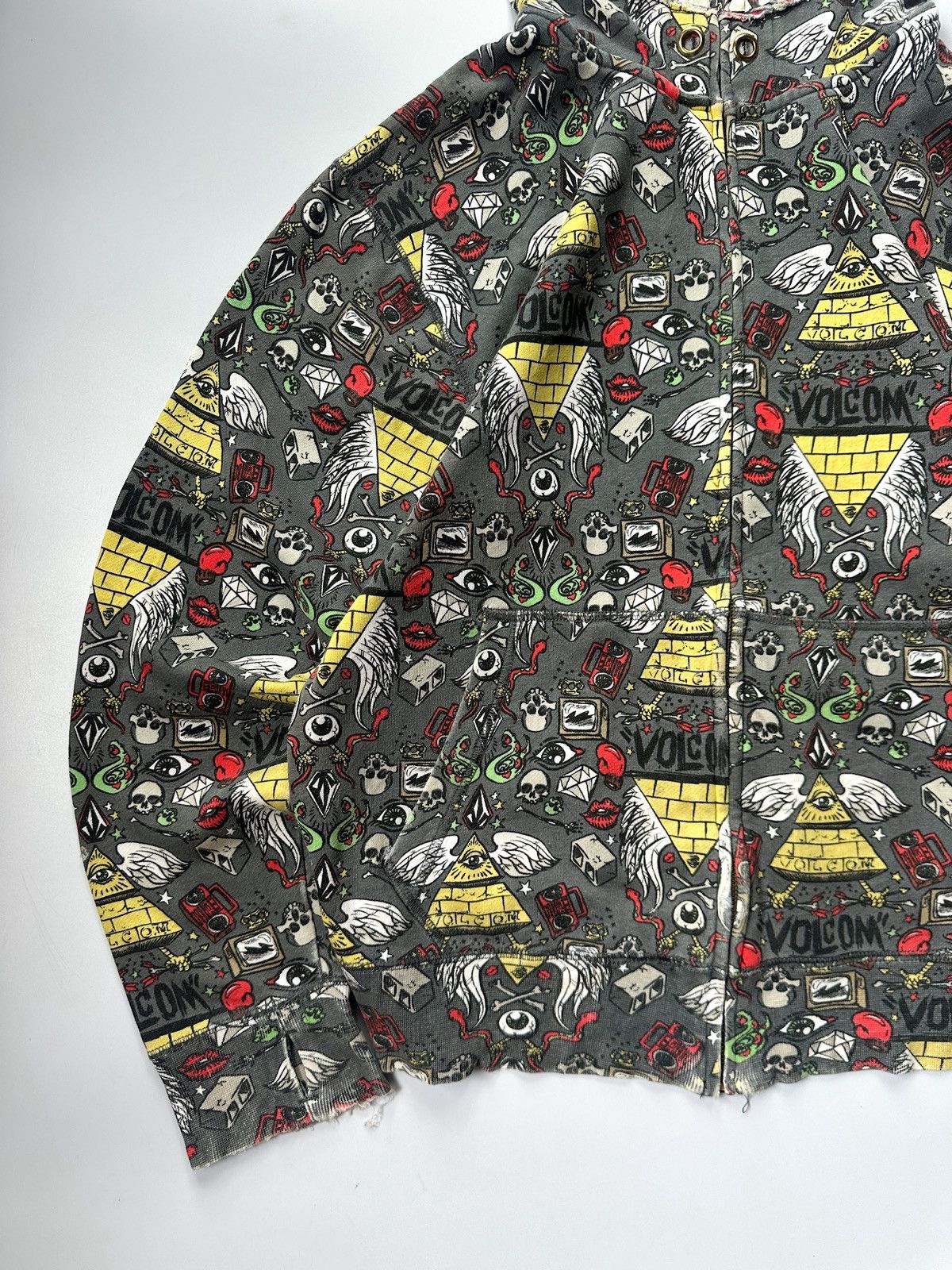 Volcom 2000s Jesse PinkMan Volcom Full Zip Hoodie Size US M / EU 48-50 / 2 - 5 Thumbnail