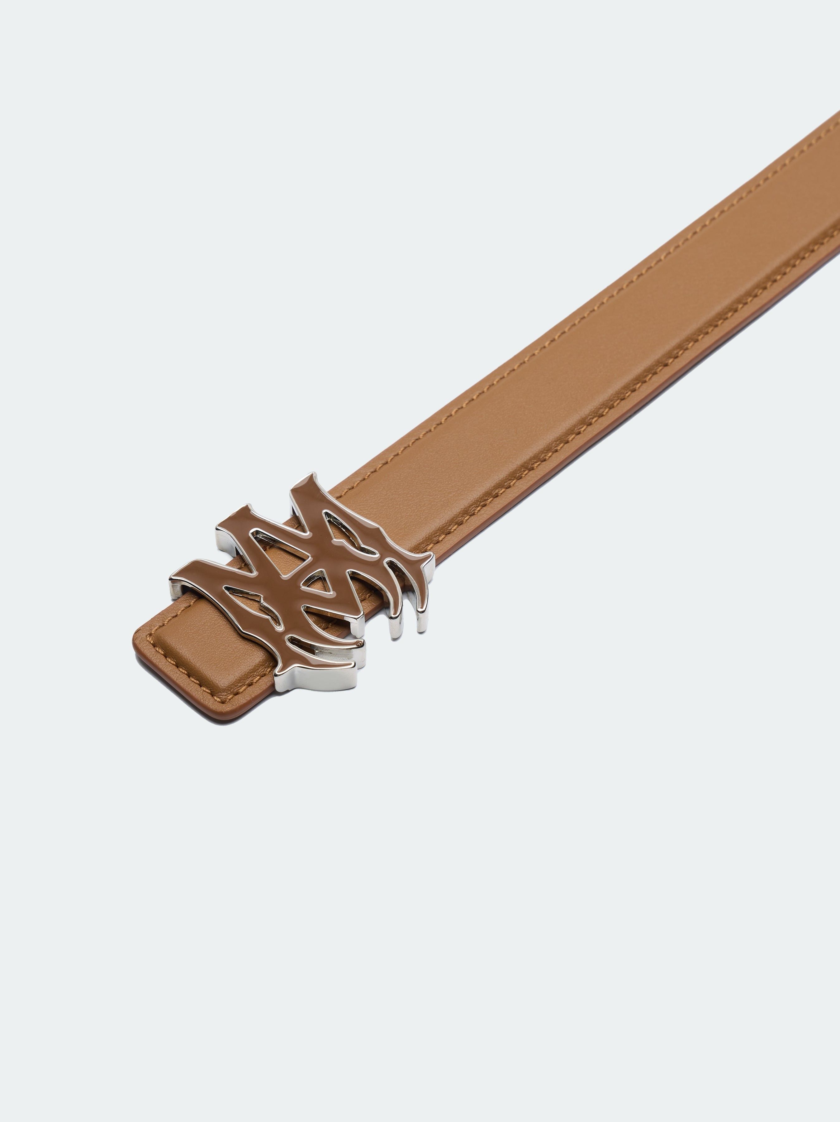 Amiri o1s1wg110425 Size: 85 / MA Belt in Brown Size 34 - 3 Thumbnail