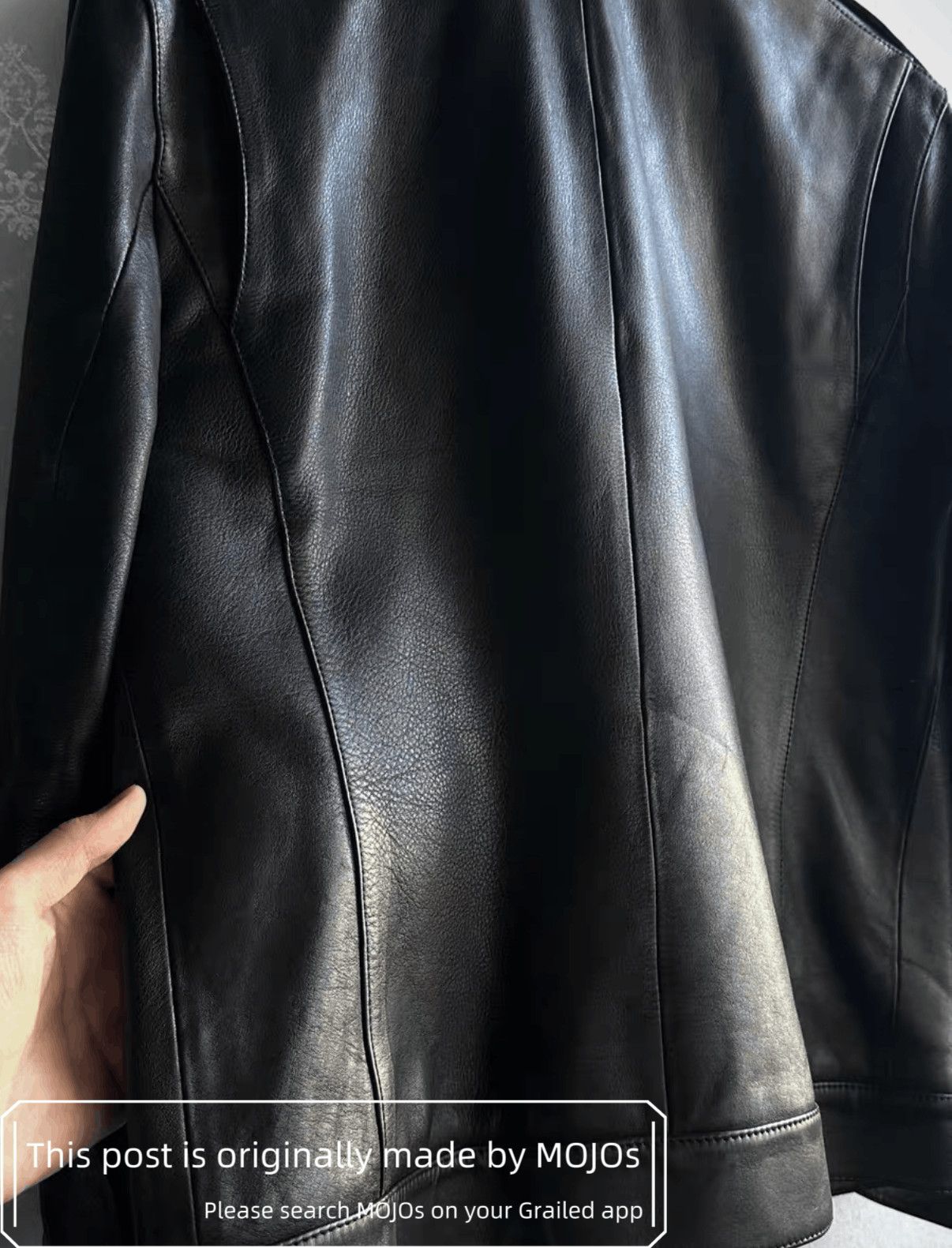Helmut Lang Sz S Helmut Lang Gun Pockets Leather Jacket mojos132227 Size US S / EU 44-46 / 1 - 4 Thumbnail