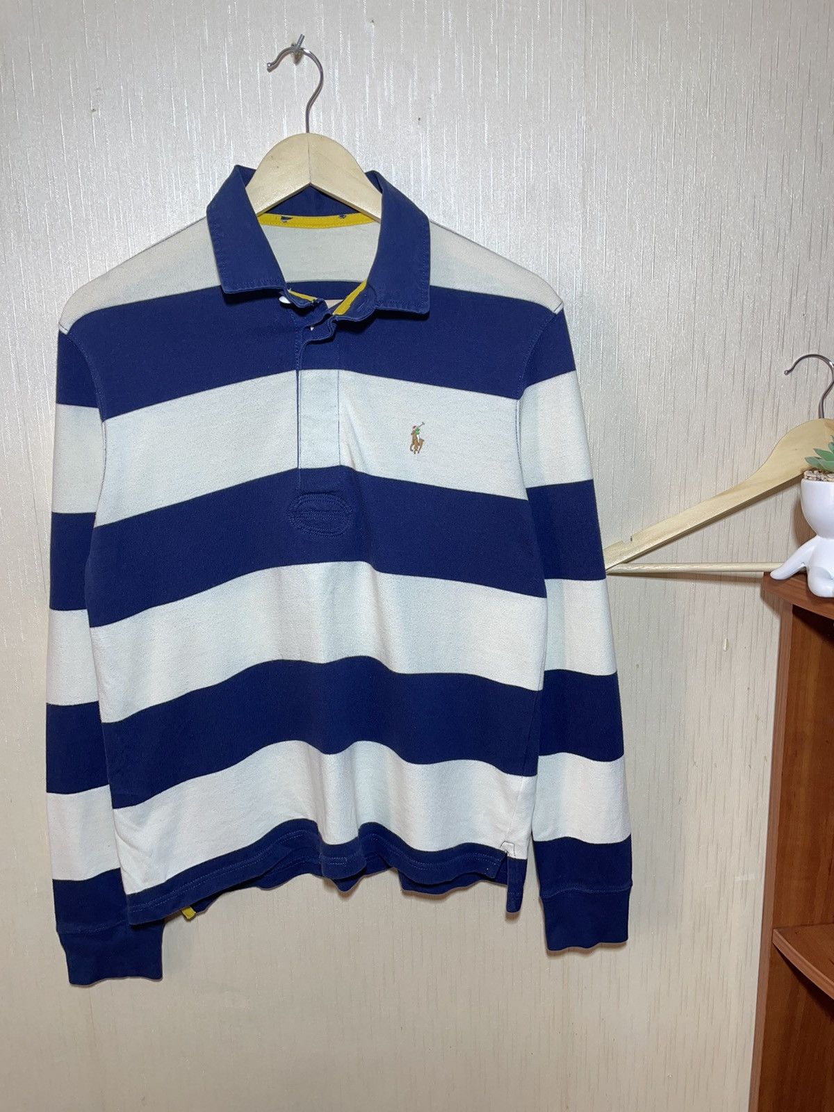 Polo Ralph Lauren × Vintage Polo Ralph Lauren vintage rugby jersey 90s Size US M / EU 48-50 / 2 - 1 Thumbnail