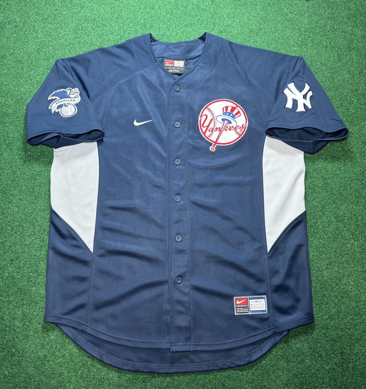 MLB × Nike Vintage Alex Rodriguez Yankees Nike MLB Baseball Jersey Size US L / EU 52-54 / 3 - 2 Thumbnail