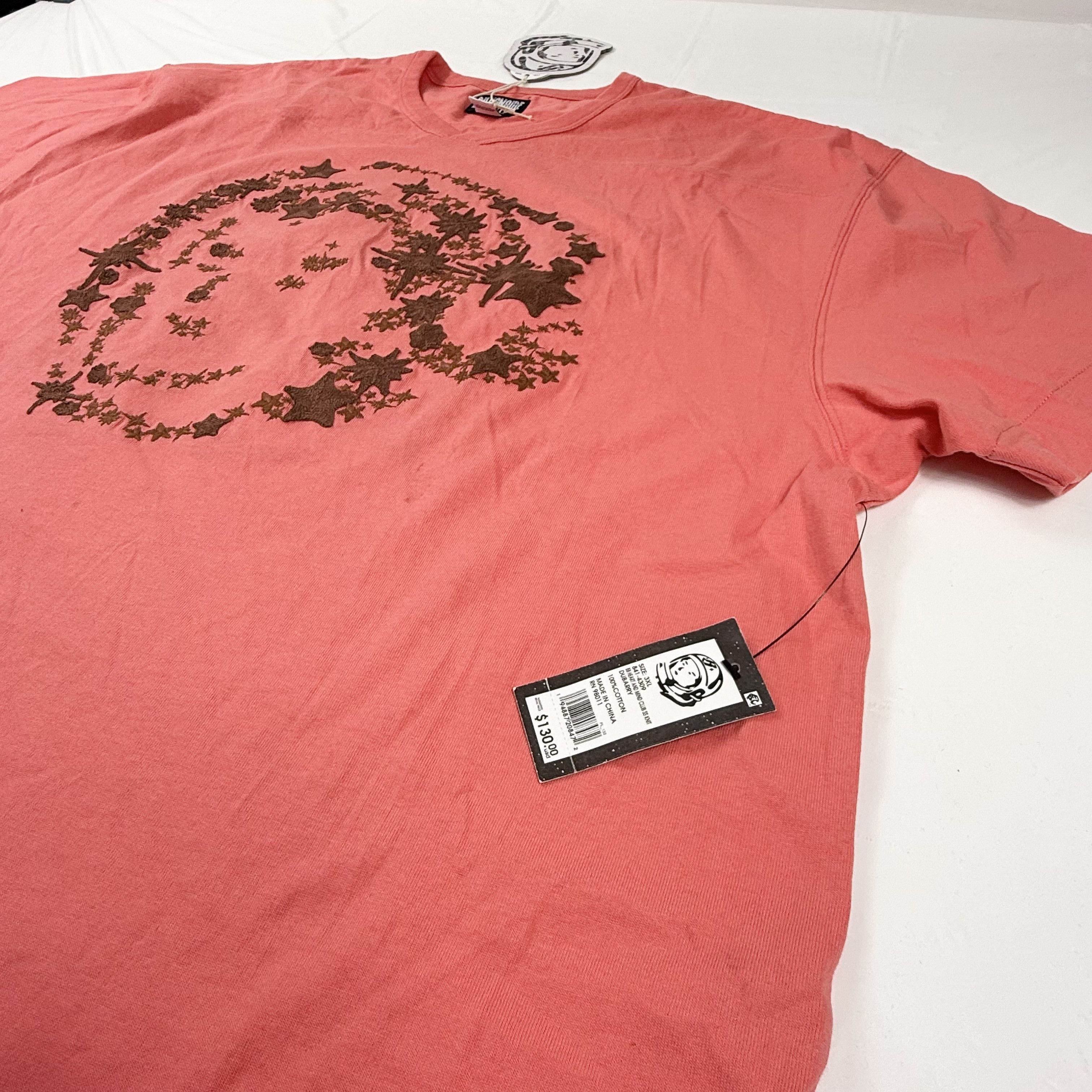 Billionaire Boys Club Billionaire Boys Club BBC Heart Mind Tee Coral Pink XXXL NWT Size US XXL / EU 58 / 5 - 10 Thumbnail
