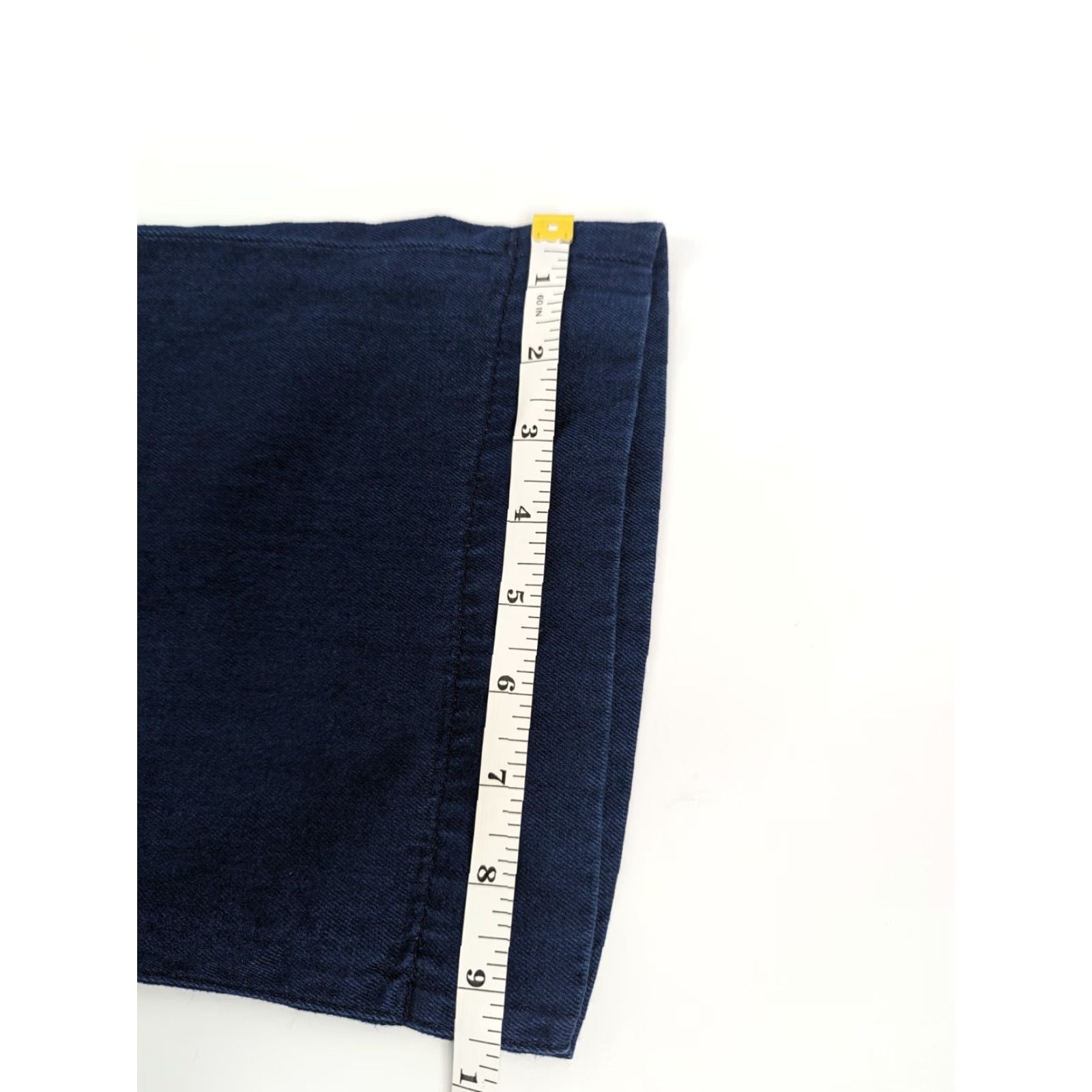 Uniqlo Uniqlo Jeans Women Indigo Wide-Leg Navy Blue Pants Size 4 5-Pocket Denim Cotton Regular Style 422303 Size 27" / US 4 / IT 40 - 6 Thumbnail