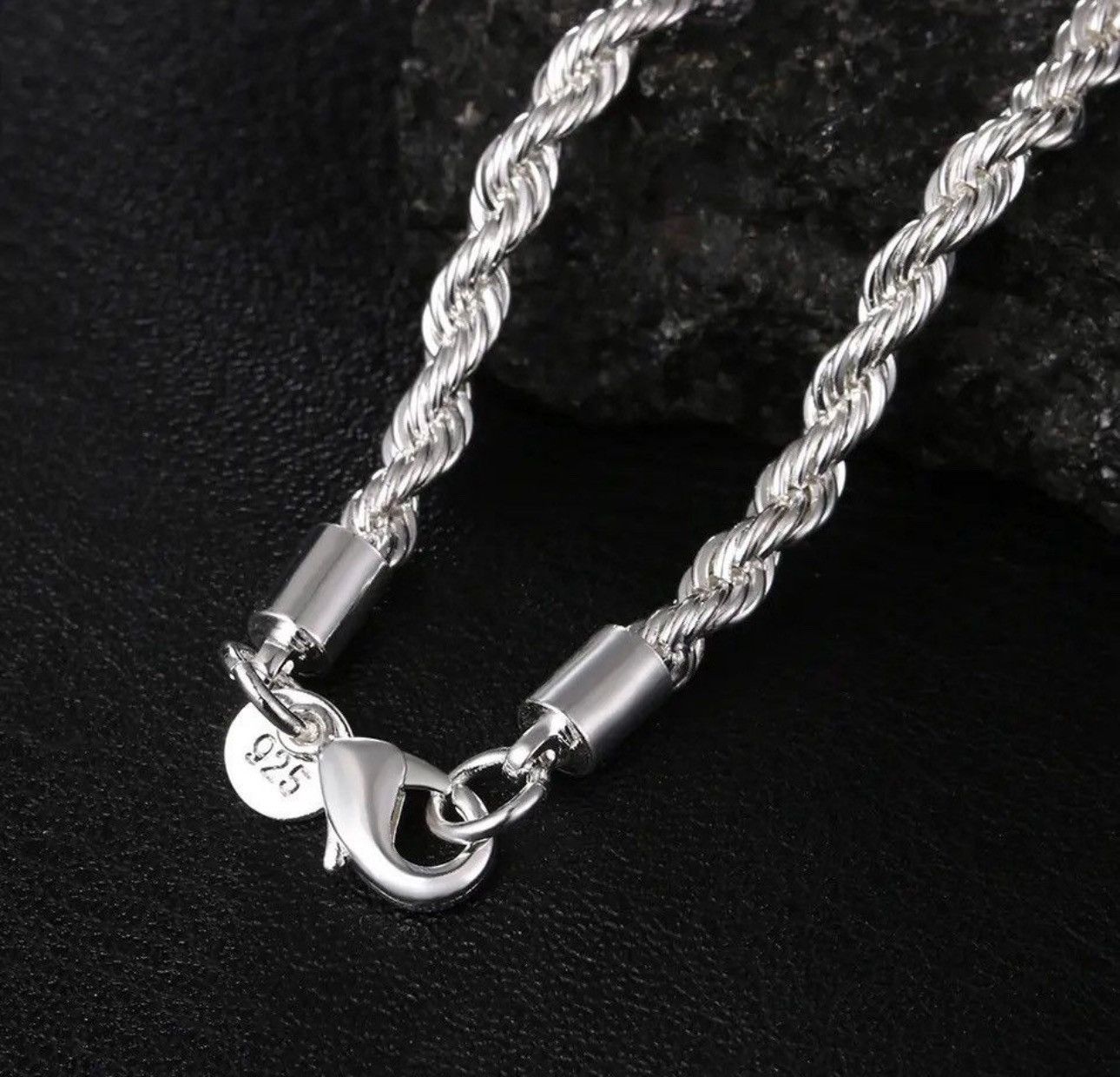 Designer × Jewelry 45cm Twisted Rope Necklace🔥🔥🔥 Size ONE SIZE - 2 Thumbnail