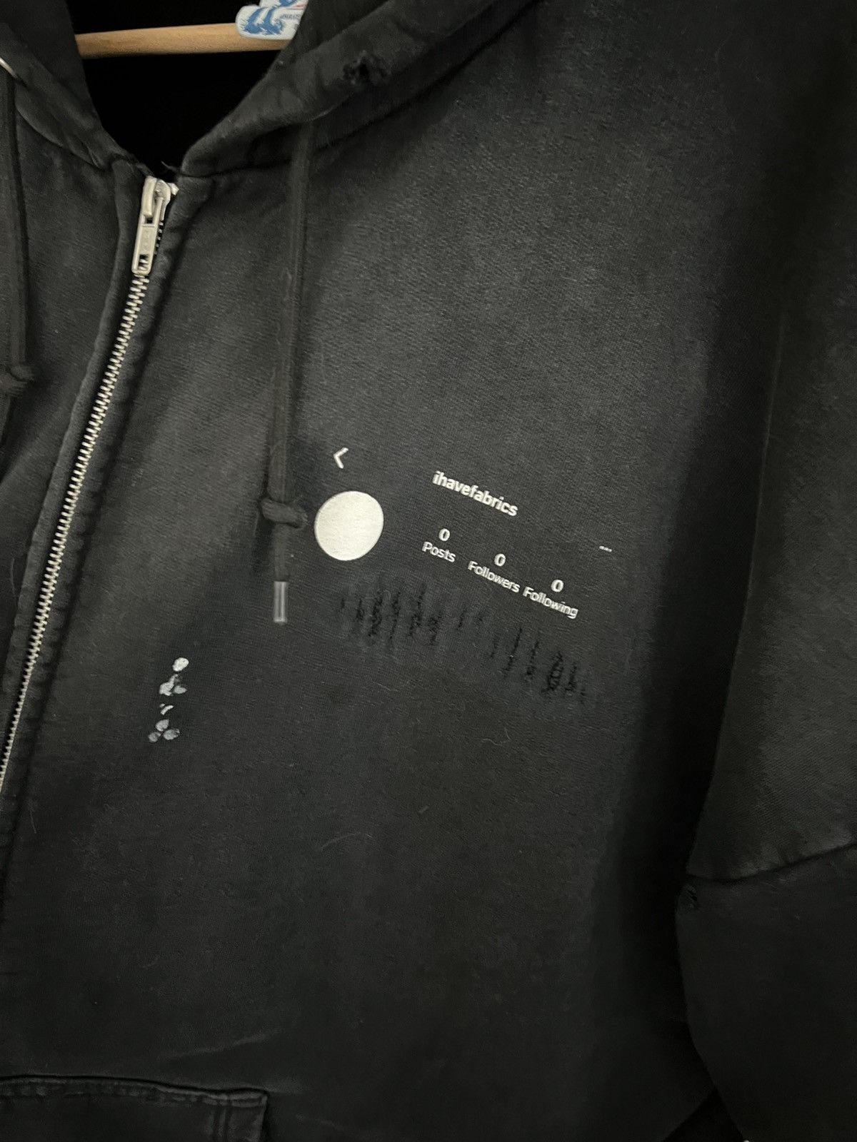 Gleb Kostin Solutions Gleb Kostin, IHF, “anon” double front zip up hoodie Size US XL / EU 56 / 4 - 2 Thumbnail