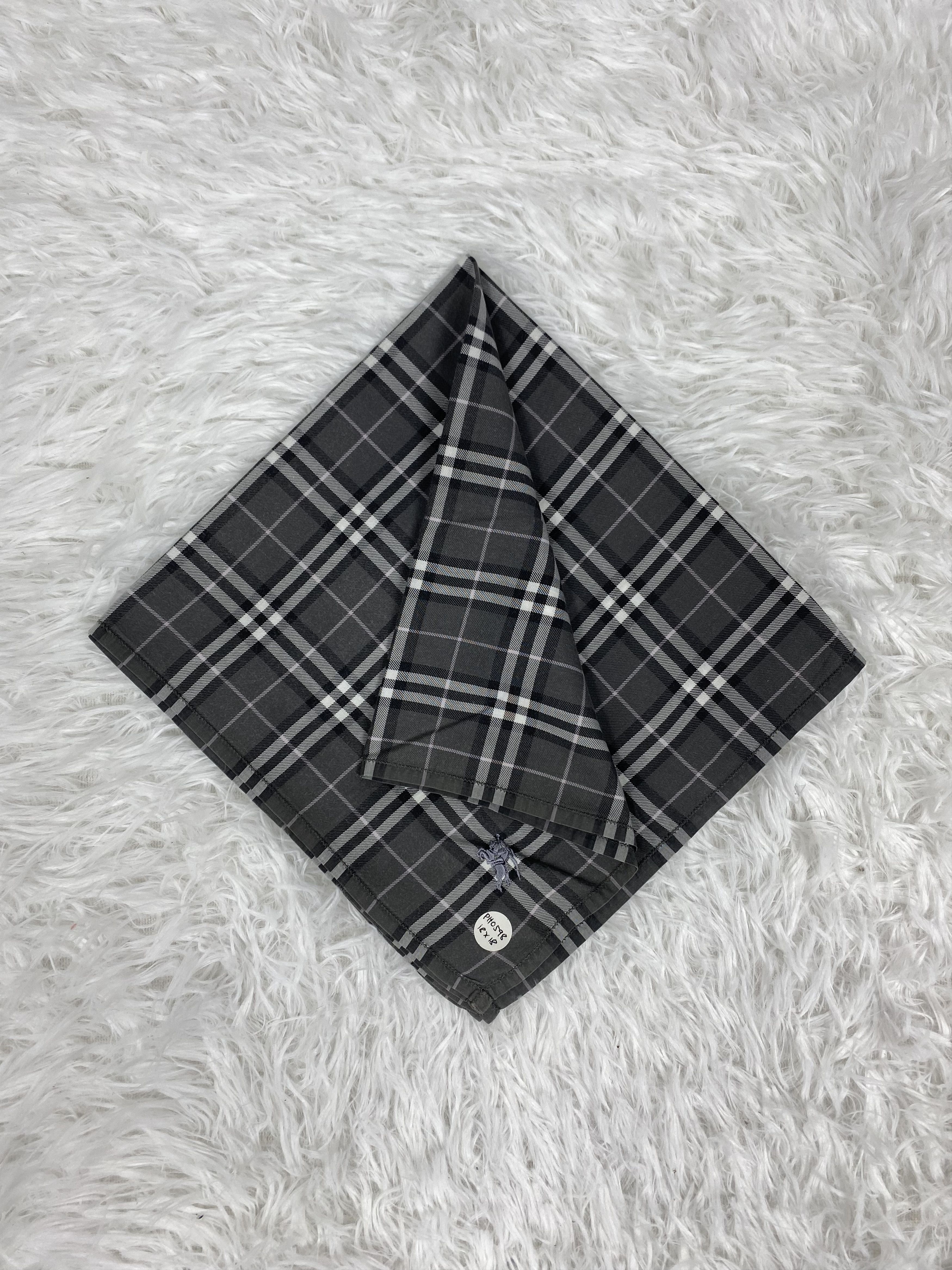 Vintage Burberry Handkerchief Neckerchief PH0598