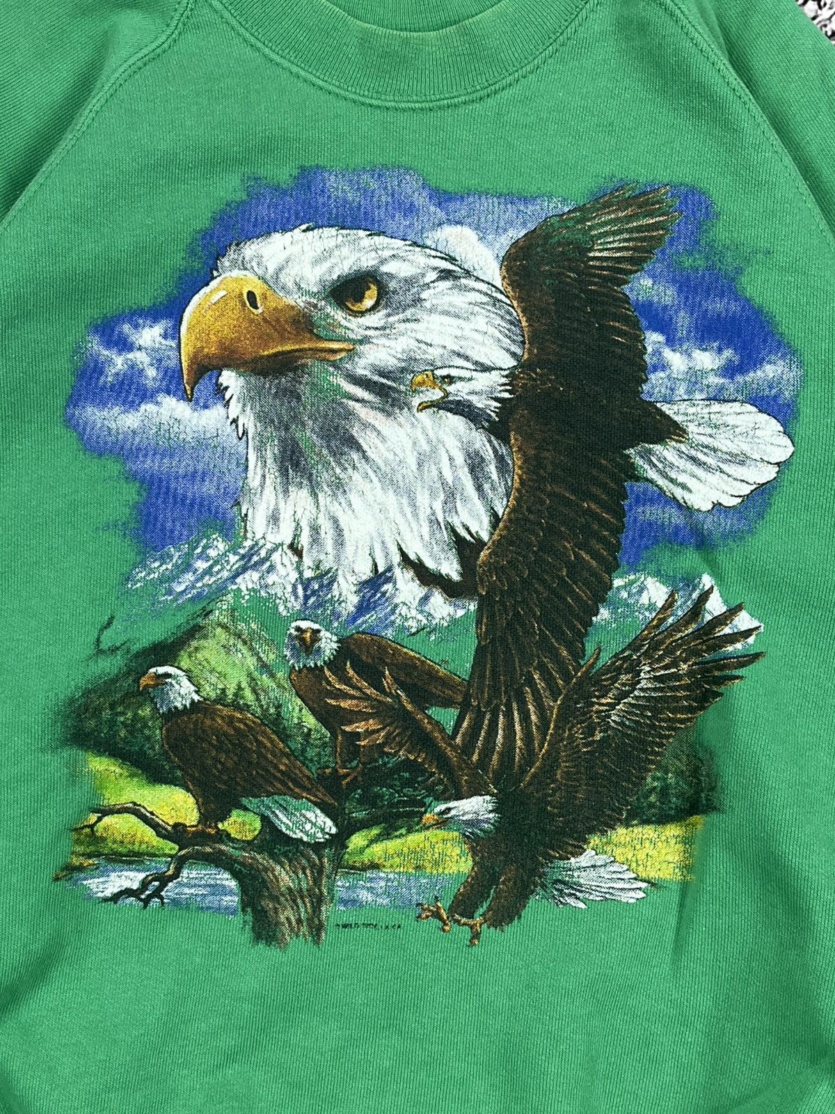 Vintage Vintage 90s American Eagle big logo outdoor sweatshirt M Size US M / EU 48-50 / 2 - 4 Thumbnail