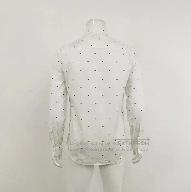 Kenzo KENZO White Cotton Long Sleeve Shirt . Size US L / EU 52-54 / 3 - 2 Thumbnail