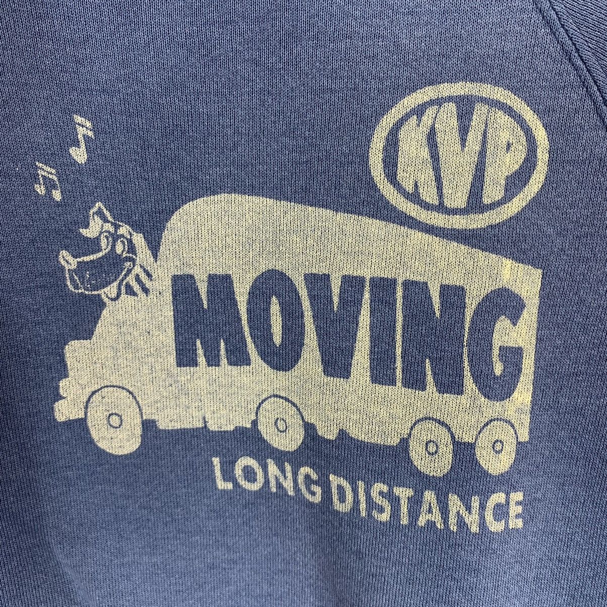 Vintage VINTAGE 80s MOVING LONG DISTANCES PULLOVER CREWNECK Size US M / EU 48-50 / 2 - 7 Thumbnail