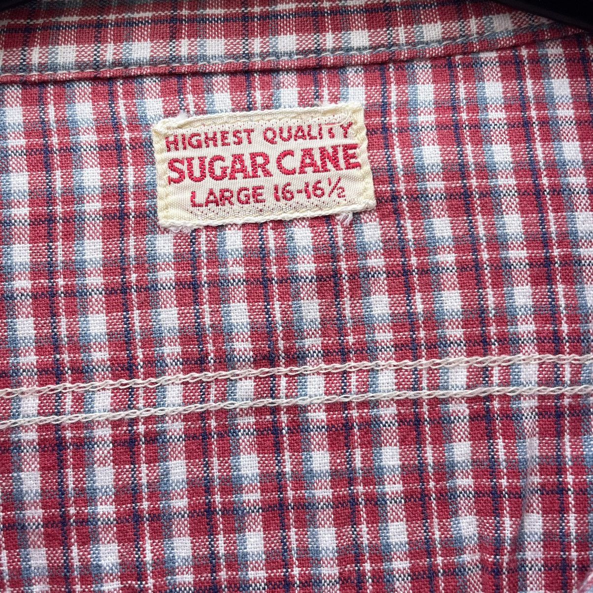Sugar Cane Sugarcane Plaid Shirt Size US L / EU 52-54 / 3 - 3 Thumbnail