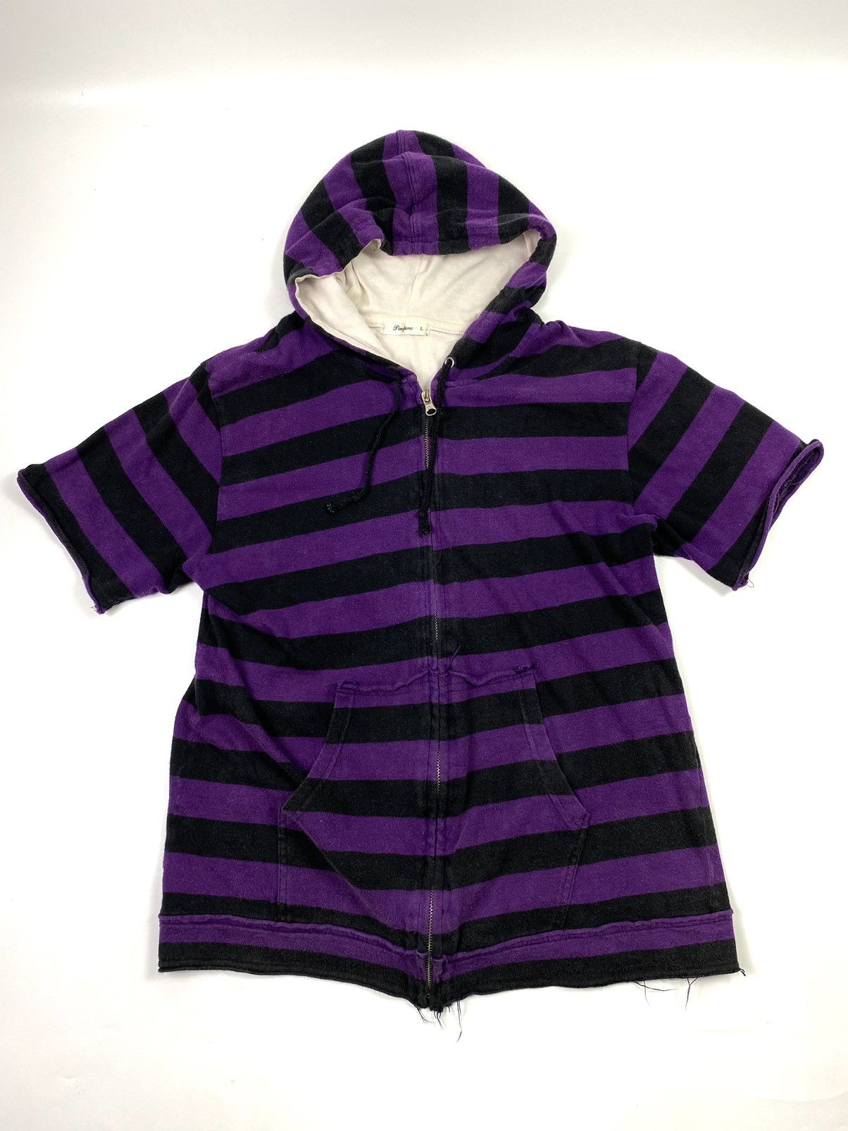 Hysteric Glamour × If Six Was Nine × Japanese Brand pincponc stripe short hoodie ifsixwasnine style punkgoth Size US M / EU 48-50 / 2 - 12 Thumbnail