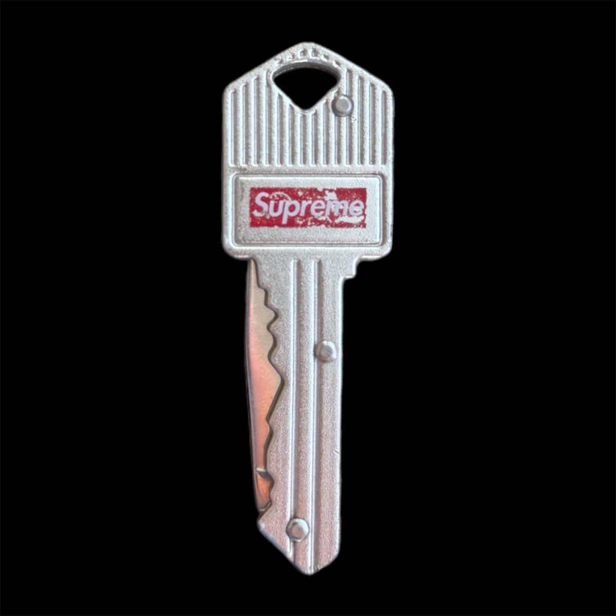 Supreme Supreme SS17 Key Knife Silver Keychain Box Logo Size ONE SIZE - 3 Thumbnail
