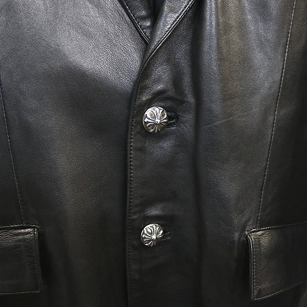 Chrome Hearts Chrome Hearts Tailored Leather Jacket Size US M / EU 48-50 / 2 - 8 Thumbnail