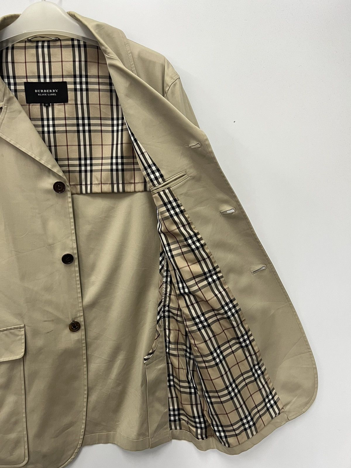 Black Label 🔥 BURBERRY BLACK LABEL NOVA CHECK CASUAL JACKET - L Size US S / EU 44-46 / 1 - 10 Thumbnail