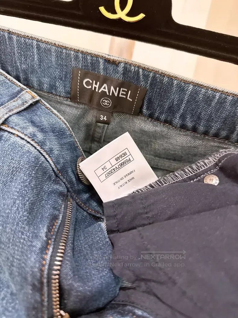 Chanel Chanel Graffiti rendering jeans Size 42" / US 20 - 8 Thumbnail