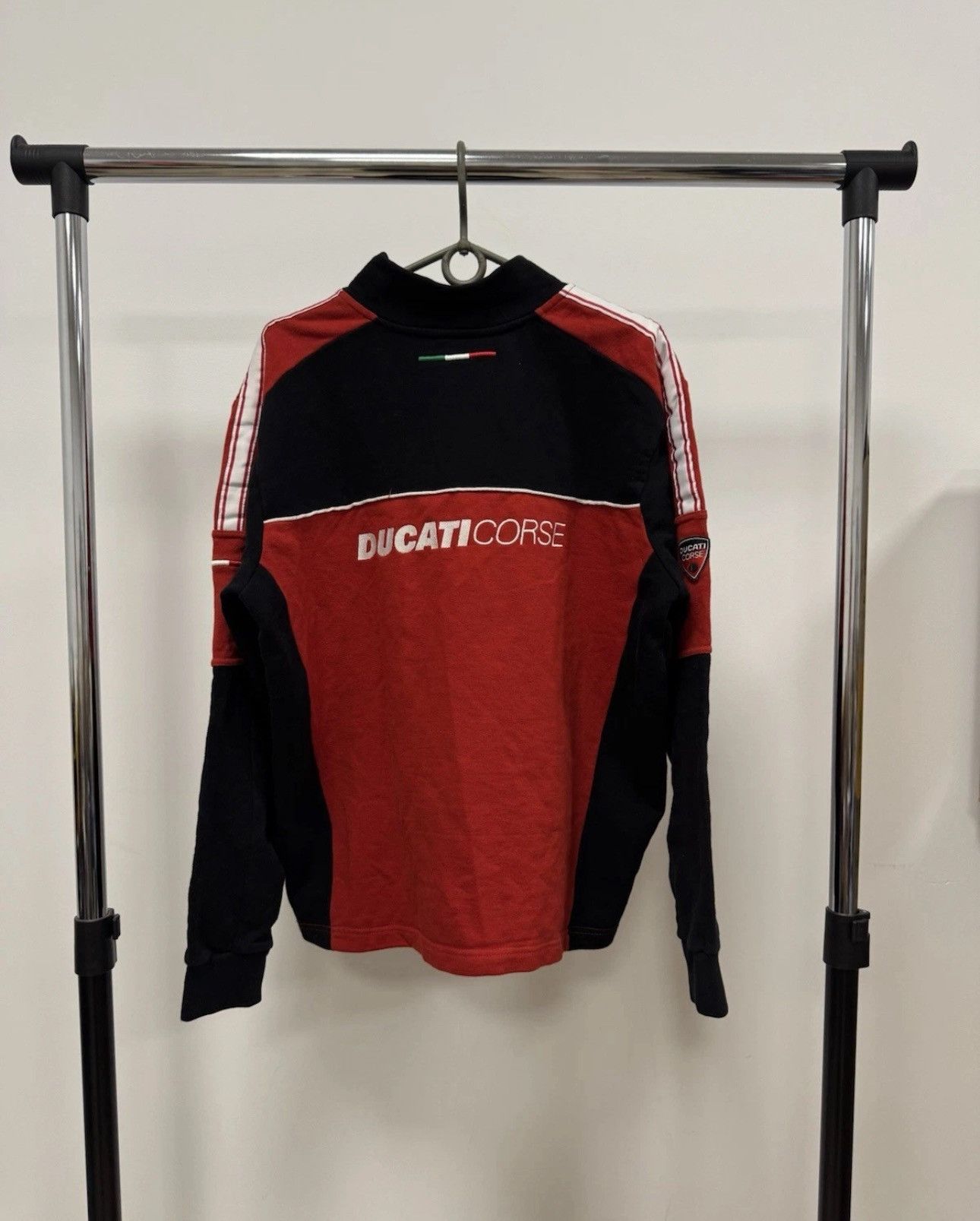 Ducati Vintage Ducati Corse Italy Sweatshirt 1/4 Zip Racing Moto Size US M / EU 48-50 / 2 - 2 Thumbnail
