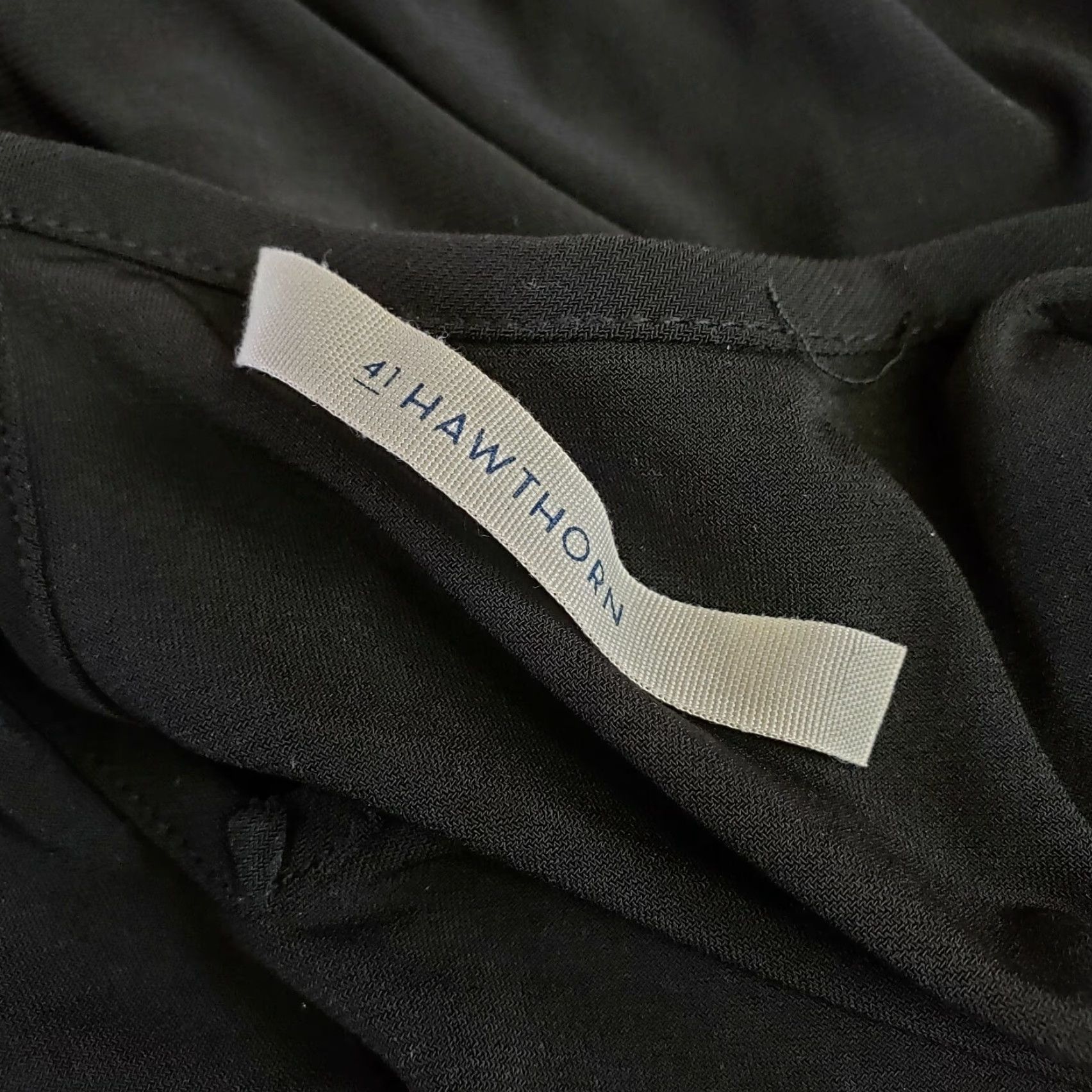 Arnette 41 Hawthorn Womens Jumpsuit M Solid Black Sleeveless Size 32" / US 10 / IT 46 - 4 Thumbnail