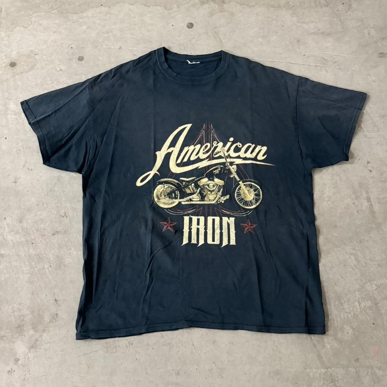 Harley Davidson Y2K American Iron Biker Tee Size US XL / EU 56 / 4 - 1 Thumbnail