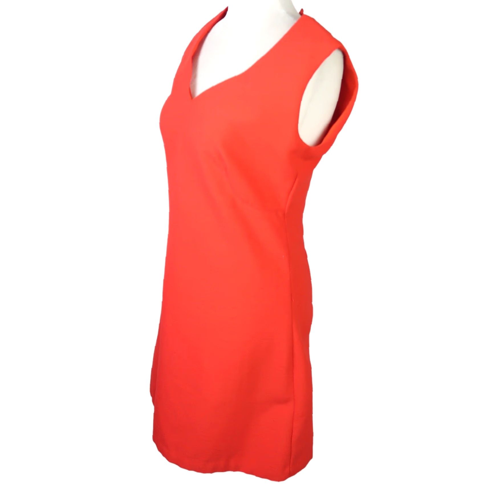 Vintage VINTAGE 80s orange red mini dress and matching jacket suit set S Women Dress Sleeveless 80s Party/Cocktail Size S / US 4 / IT 40 - 4 Thumbnail