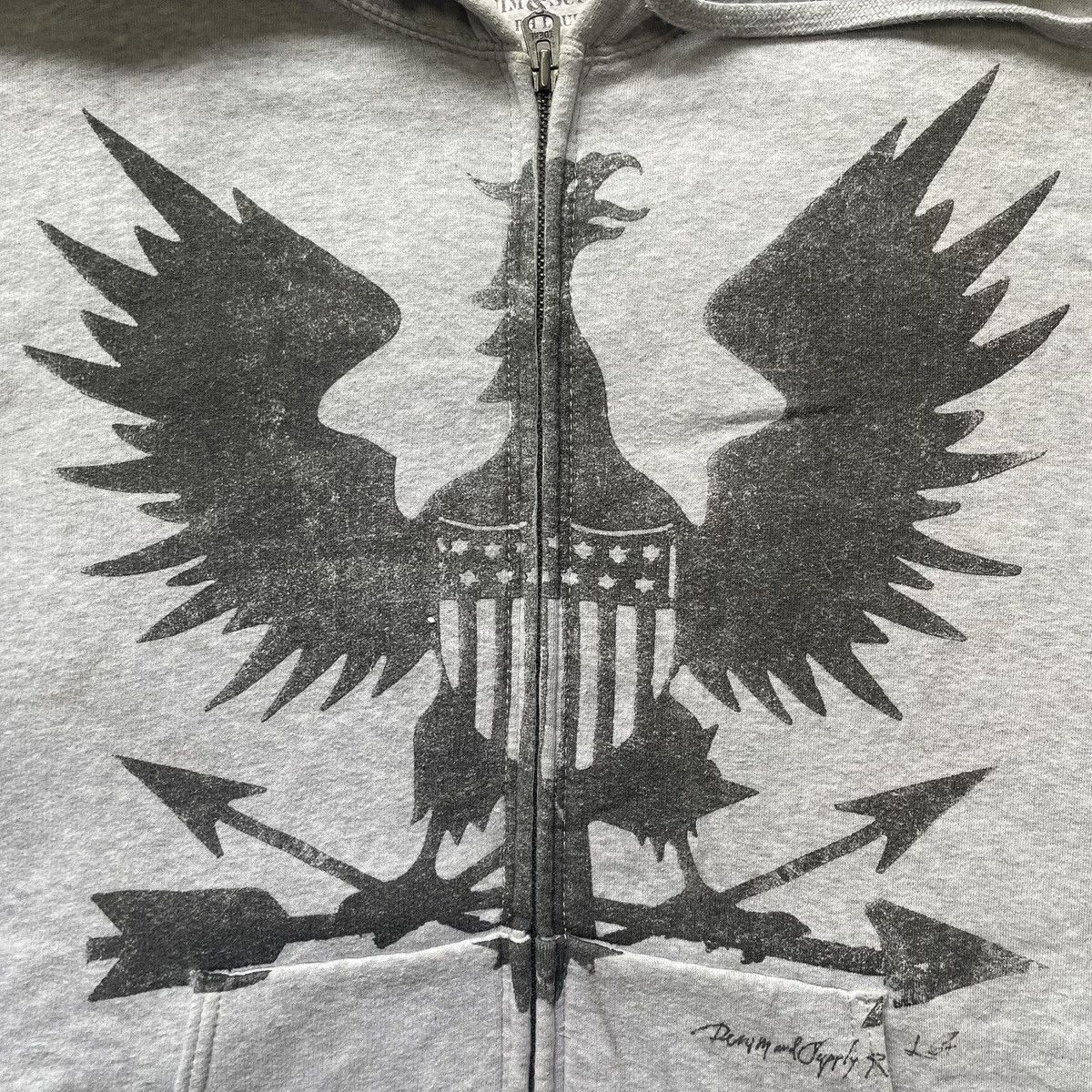 Vintage RALPH LAUREN DENIM & SUPPLY ZIP UP Size US XXL / EU 58 / 5 - 4 Thumbnail