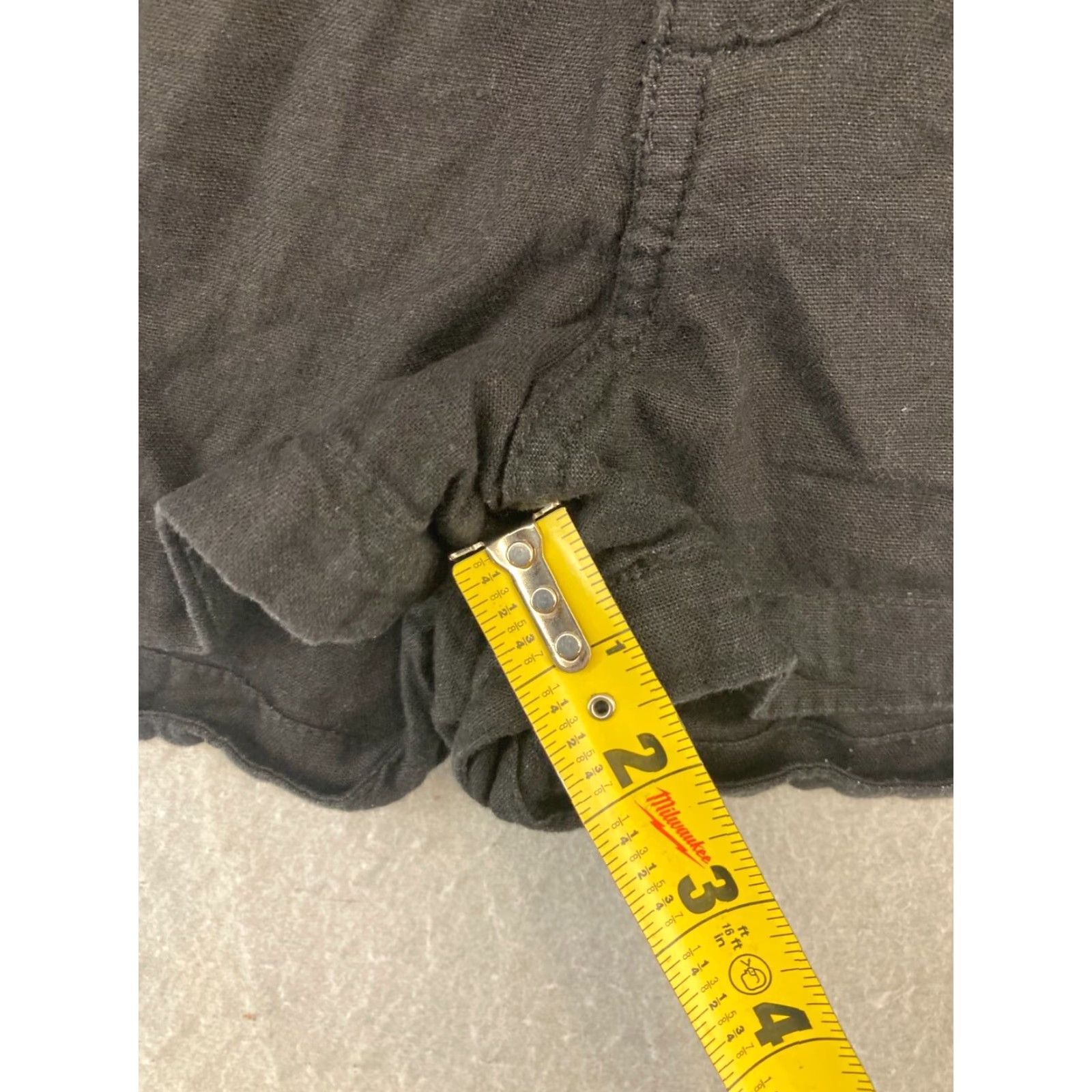 Abercrombie & Fitch Abercrombie & Fitch Womens Shorts XS Black Paperbag Short Women XS Black Abercrombie & Fitch Paperbag Shorts Black Size 26" / US 2 / IT 38 - 5 Thumbnail