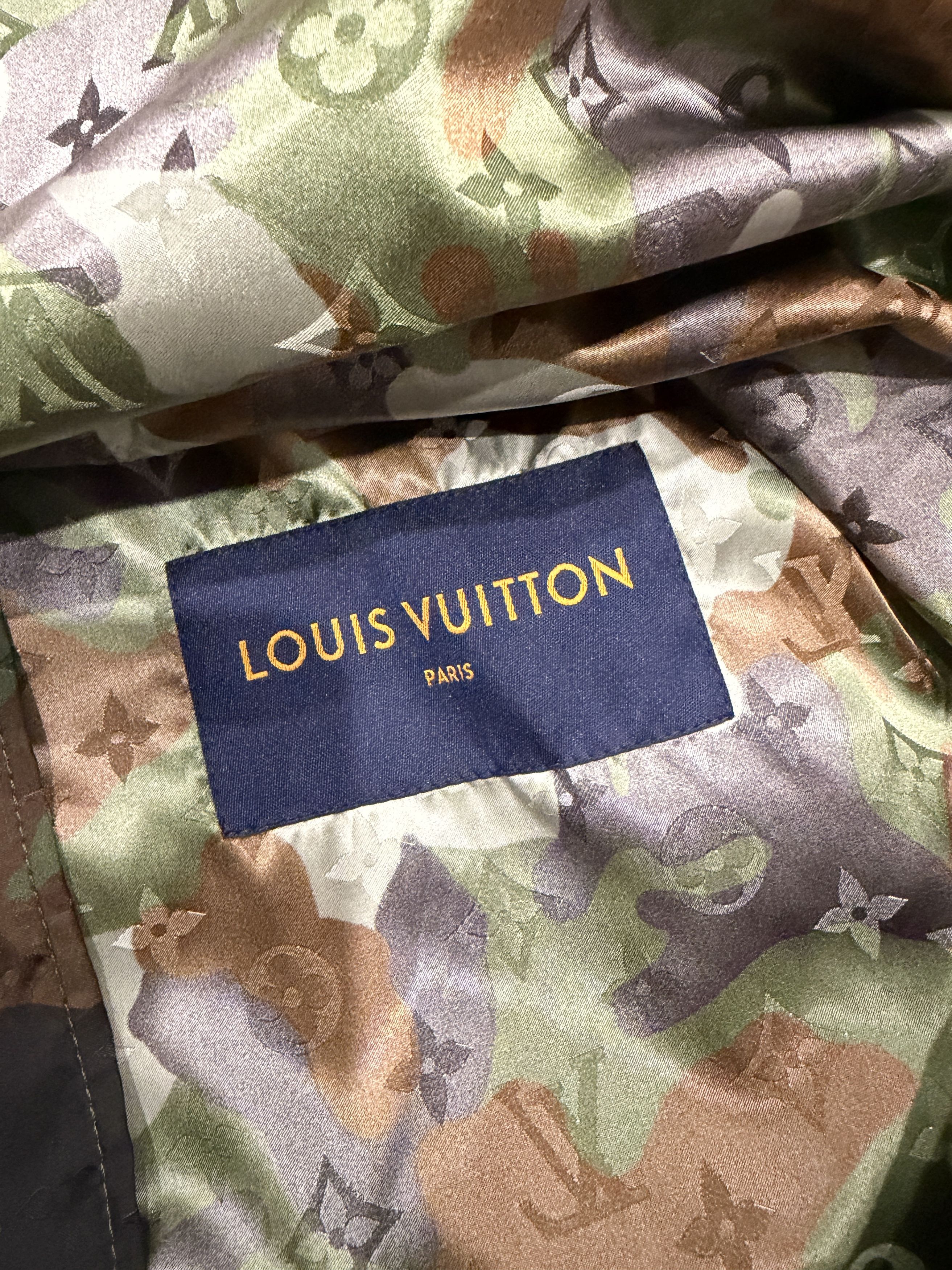 Louis Vuitton Louis Vuitton Green Camo Monogram Windbreaker Size US M / EU 48-50 / 2 - 5 Thumbnail