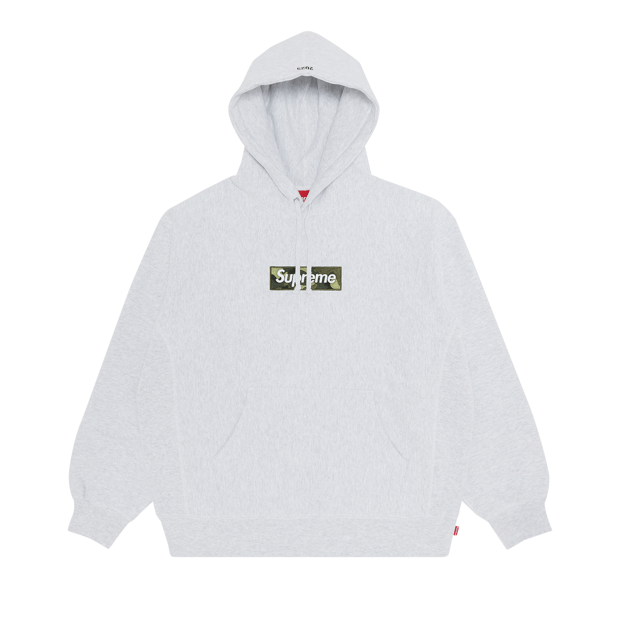 Supreme Supreme Box Logo Hooded Sweatshirt Ash Grey | Grailed