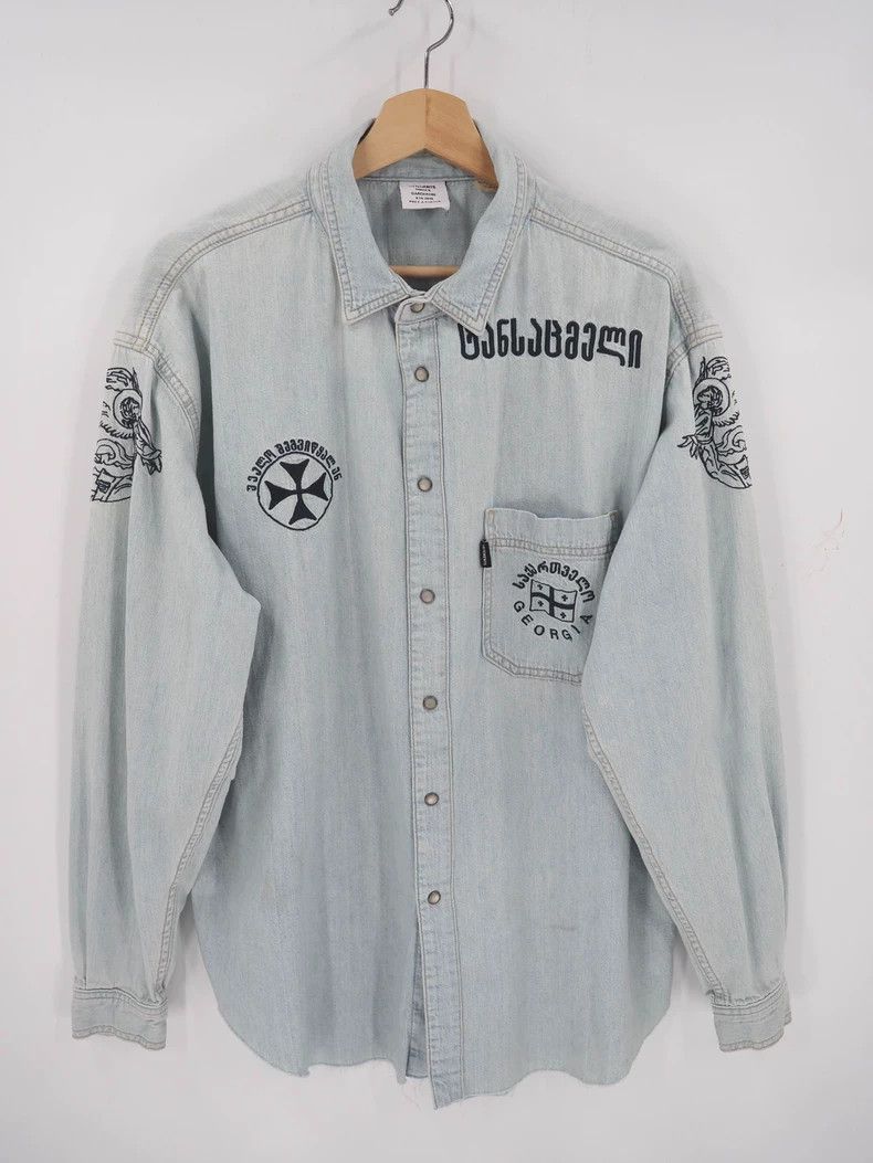 Vetements VetementShow blue denim shirt 2503-Nextarrow Size US S / EU 44-46 / 1 - 1 Thumbnail