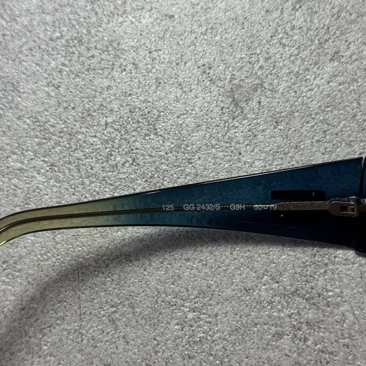 Gucci Gucci Rare Color GG 2409/N/S Square Sunglasses Size ONE SIZE - 7 Thumbnail