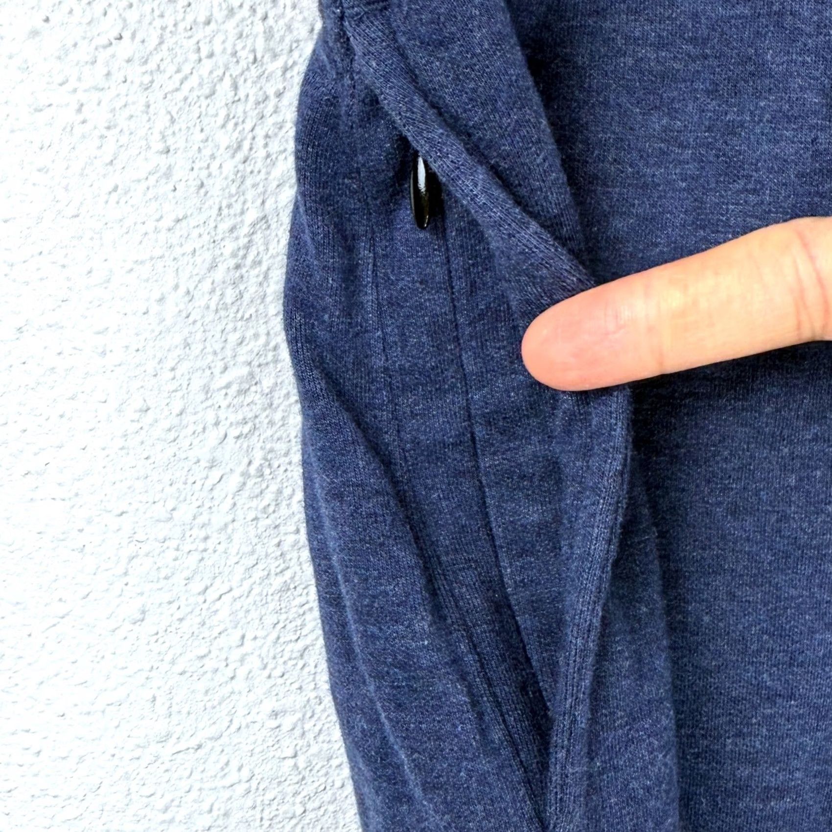 Mizzen+Main Mizzen+Main Men’s Jogger Pants Blue Elastic Waist Size M Regular Inseam 30.5" Slim Front Flat Front Style Jogger Size US 31 - 3 Thumbnail