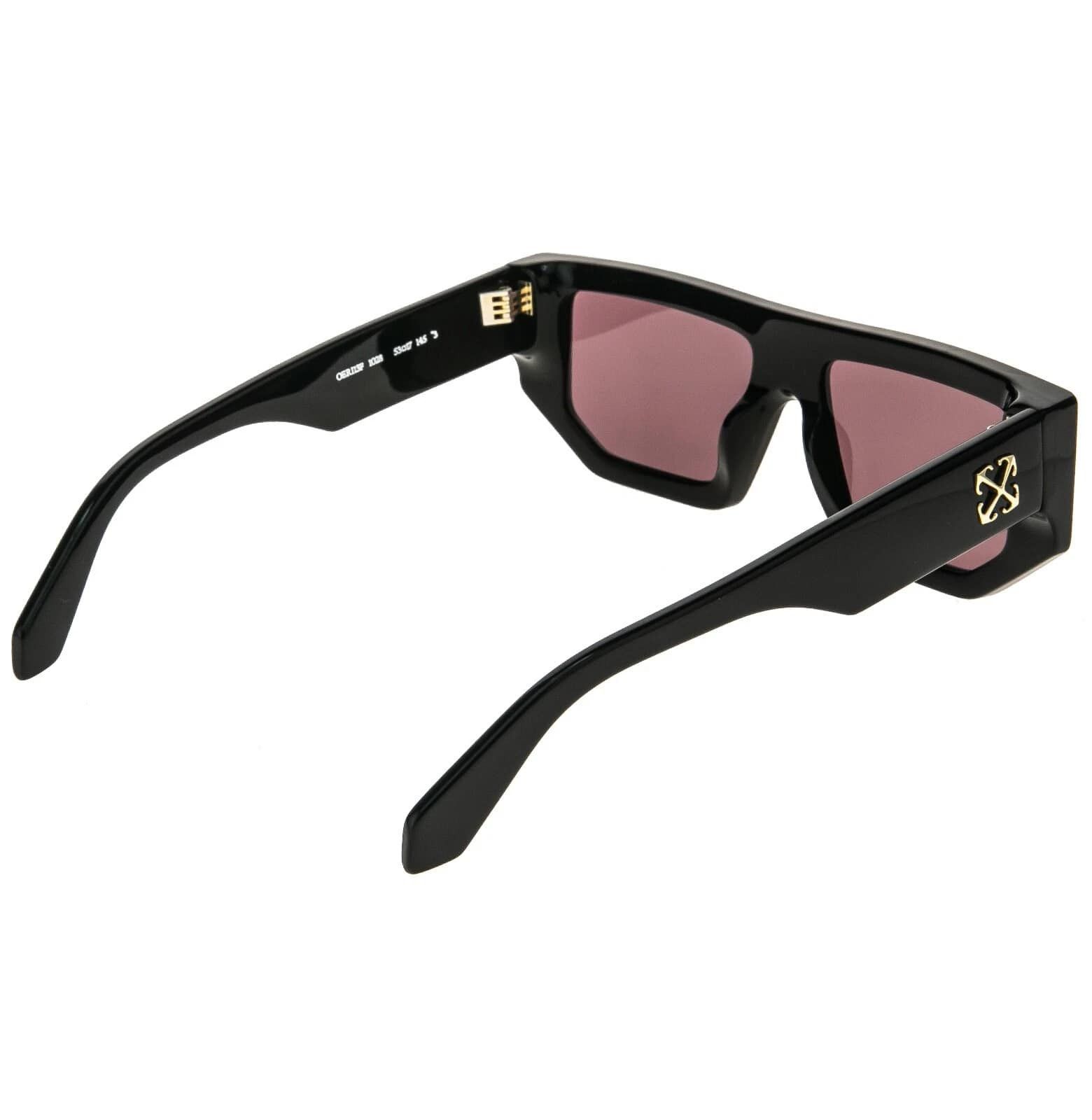 Off-White OFF-WHITE 13F OERI13F Black Purple VANCOUVER Sunglasses Size ONE SIZE - 3 Thumbnail
