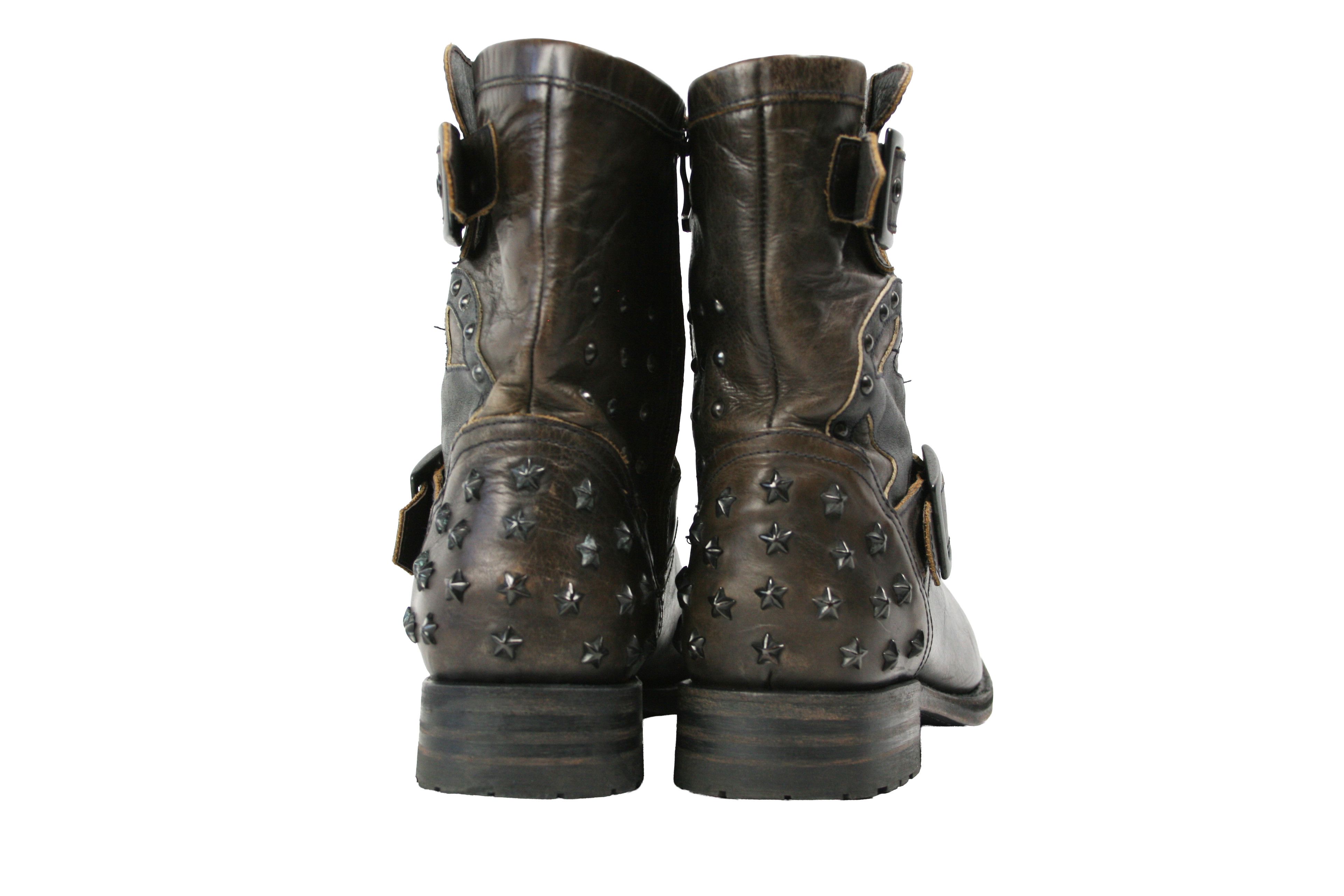Sendra Rockstuds Y2K Engineered Biker Boots Size US 9 / IT 39 - 12 Thumbnail