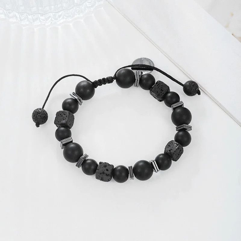 Other Natural Stone Beaded Adjustable Bracelet Size ONE SIZE - 4 Thumbnail