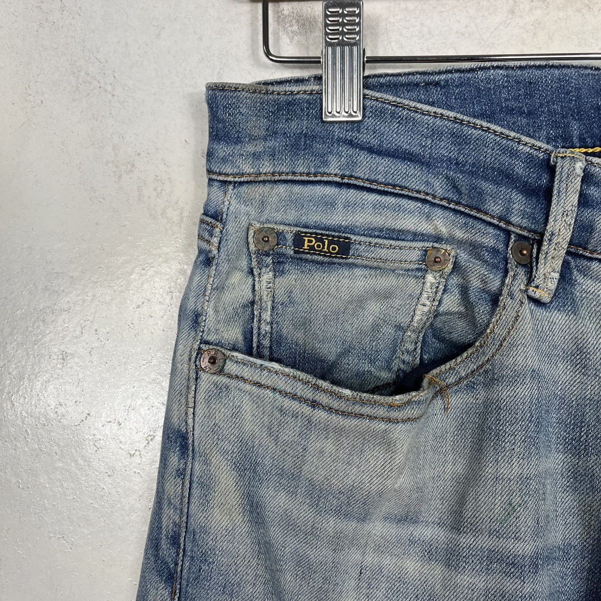 Polo Ralph Lauren Vintage Polo Ralph Lauren Utility Denim Jeans Size US 30 / EU 46 - 14 Thumbnail
