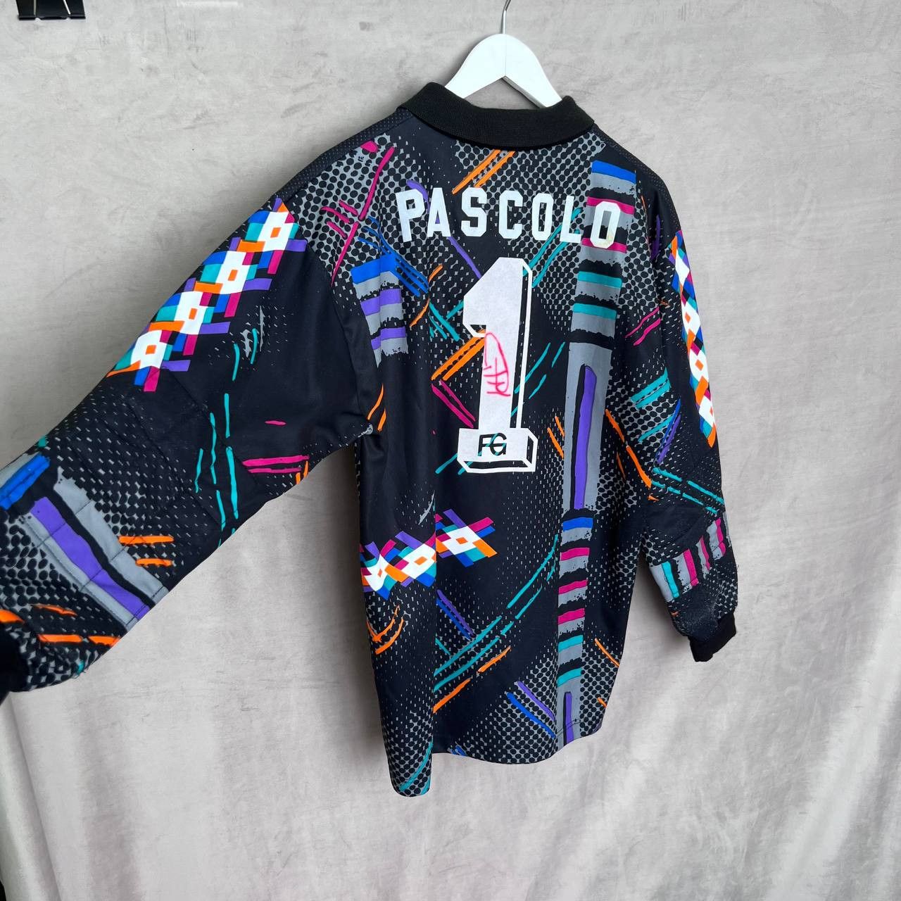 Lotto Sport Rare 1992 Lotto Switzerland Jersey Signed Pascolo Size US M / EU 48-50 / 2 - 5 Thumbnail