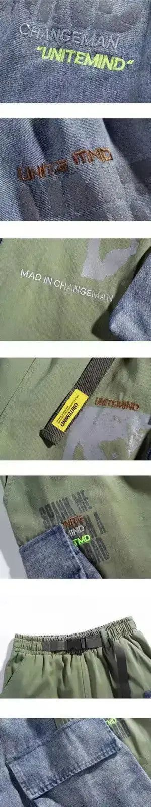 Jean 20SS Indigo Union Japan Olive Worker Shorts Size US 34 / EU 50 - 4 Thumbnail