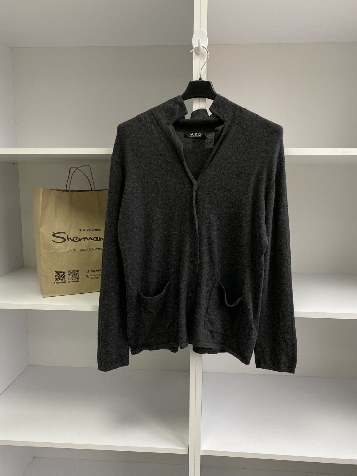 Ralph Lauren × Vintage Vintage Ralph Lauren Cardigan Cashmere Size US M / EU 48-50 / 2 - 3 Thumbnail