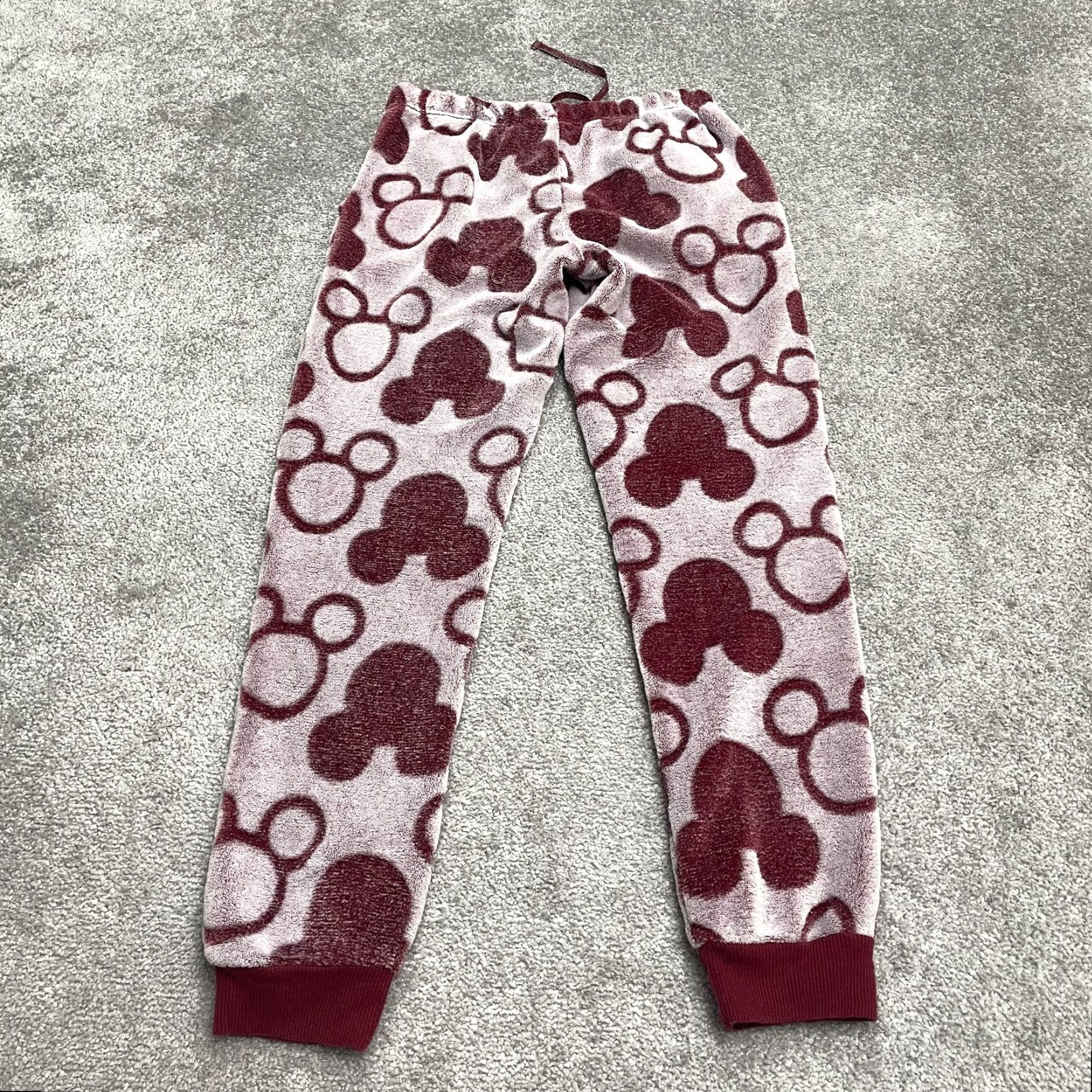 Disney Disney Mickey Mouse Sweatshirt Sweatpants Set Womens S Red Tapered Leg 2 Piece Size S / US 4 / IT 40 - 5 Thumbnail