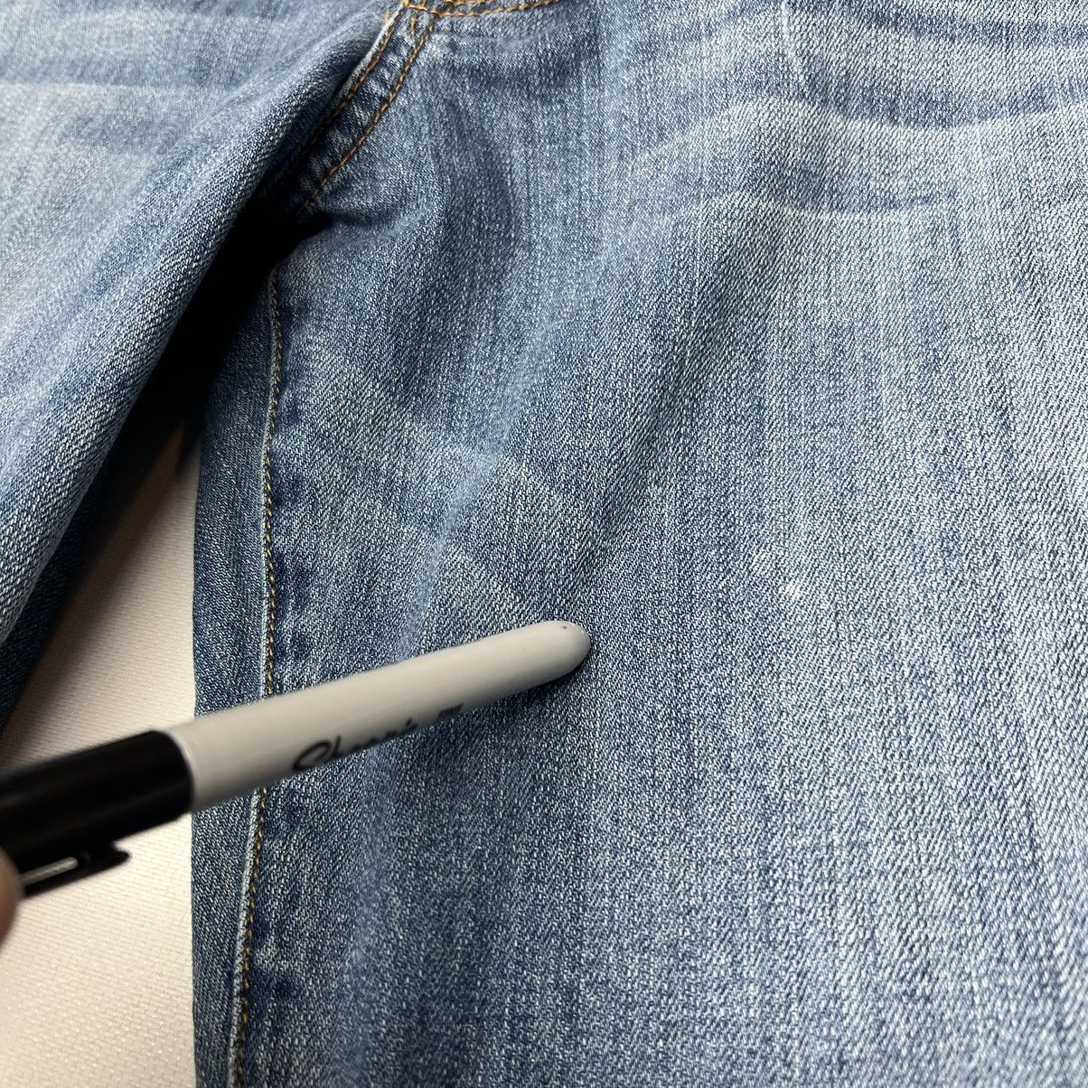 Lucky Brand Lucky Brand Jeans Blue 363 Vintage Straight Denim Stretch Size US 36 / EU 52 - 6 Thumbnail