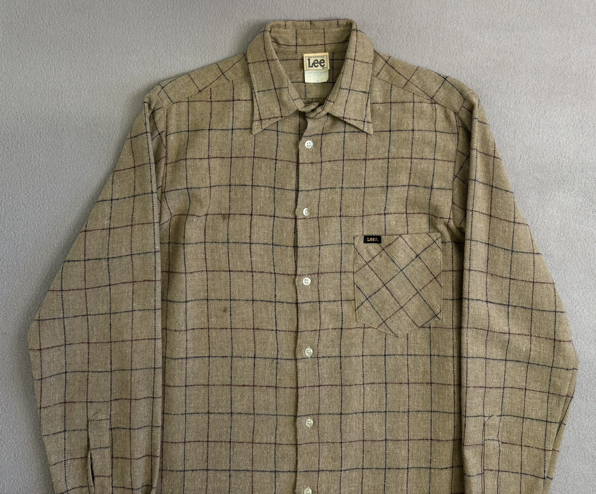 Lee Lee vintage wool shirt size S Size US S / EU 44-46 / 1 - 6 Thumbnail