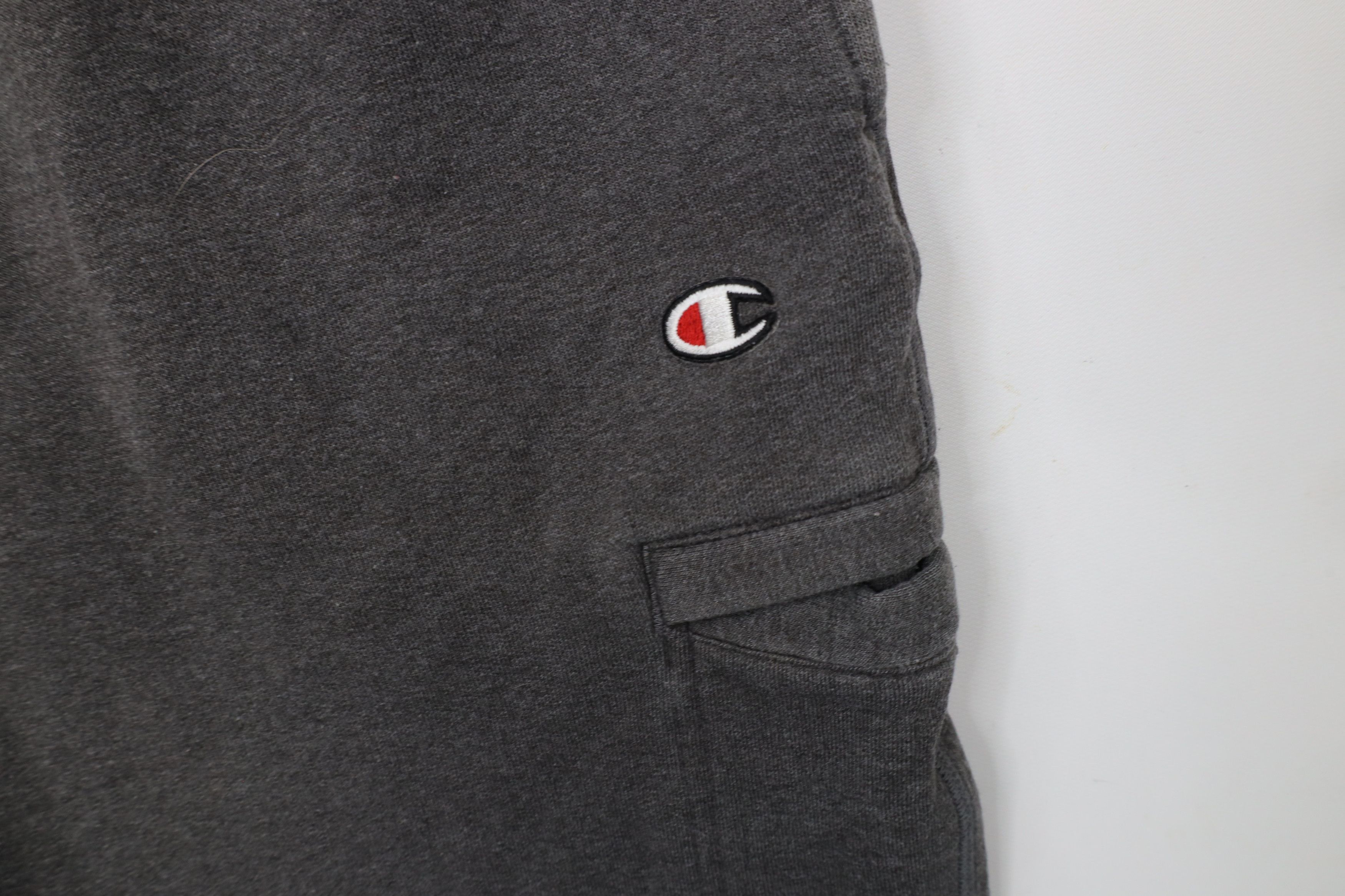Champion × Vintage Vintage Champion Heavyweight Wide Leg Sweatpants Pants Gray Size US 38 / EU 54 - 5 Thumbnail