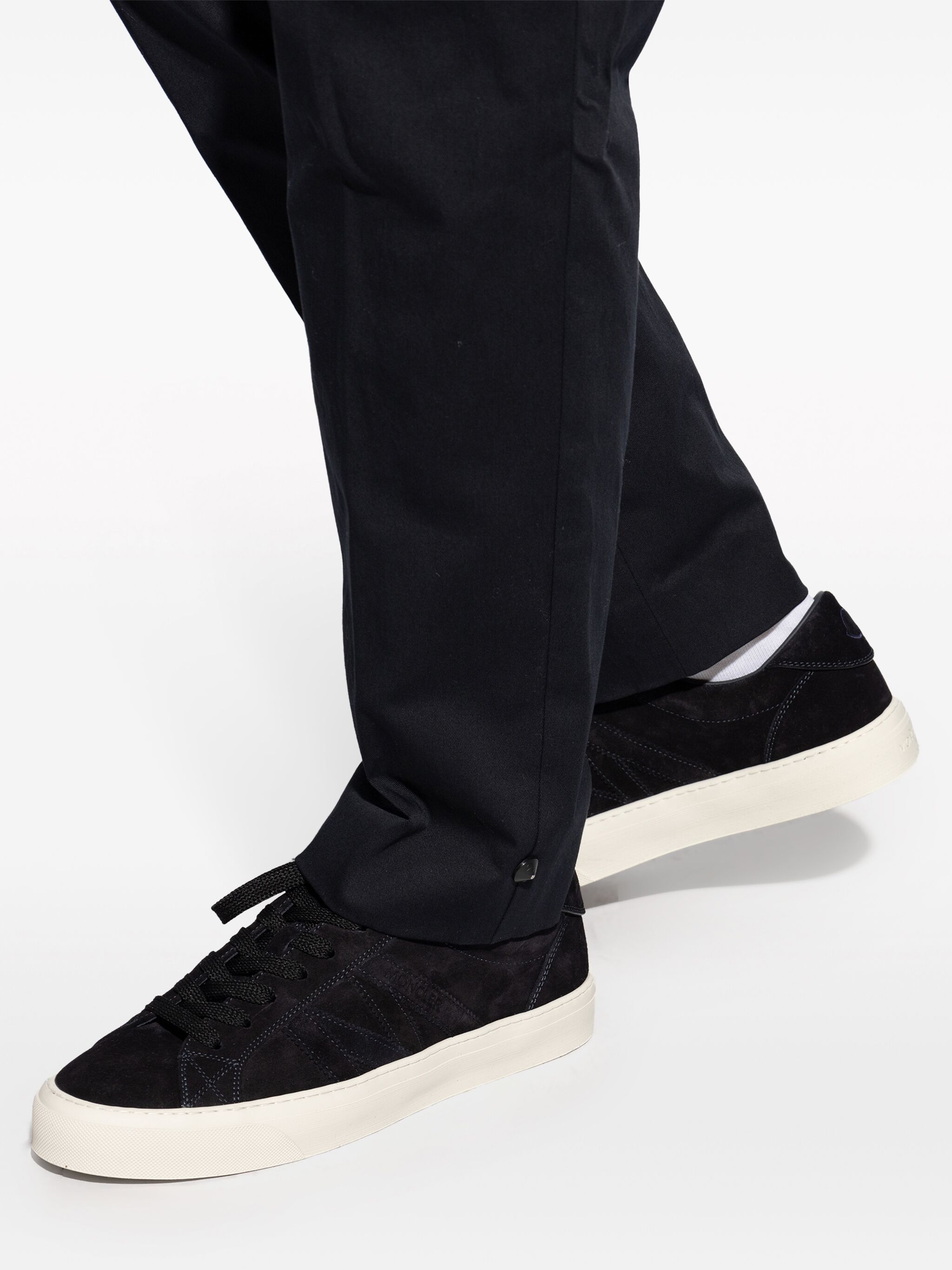 Moncler o1s22i1n1124 Monaco M Sneakers in Black Size US 10 / EU 43 - 6 Thumbnail